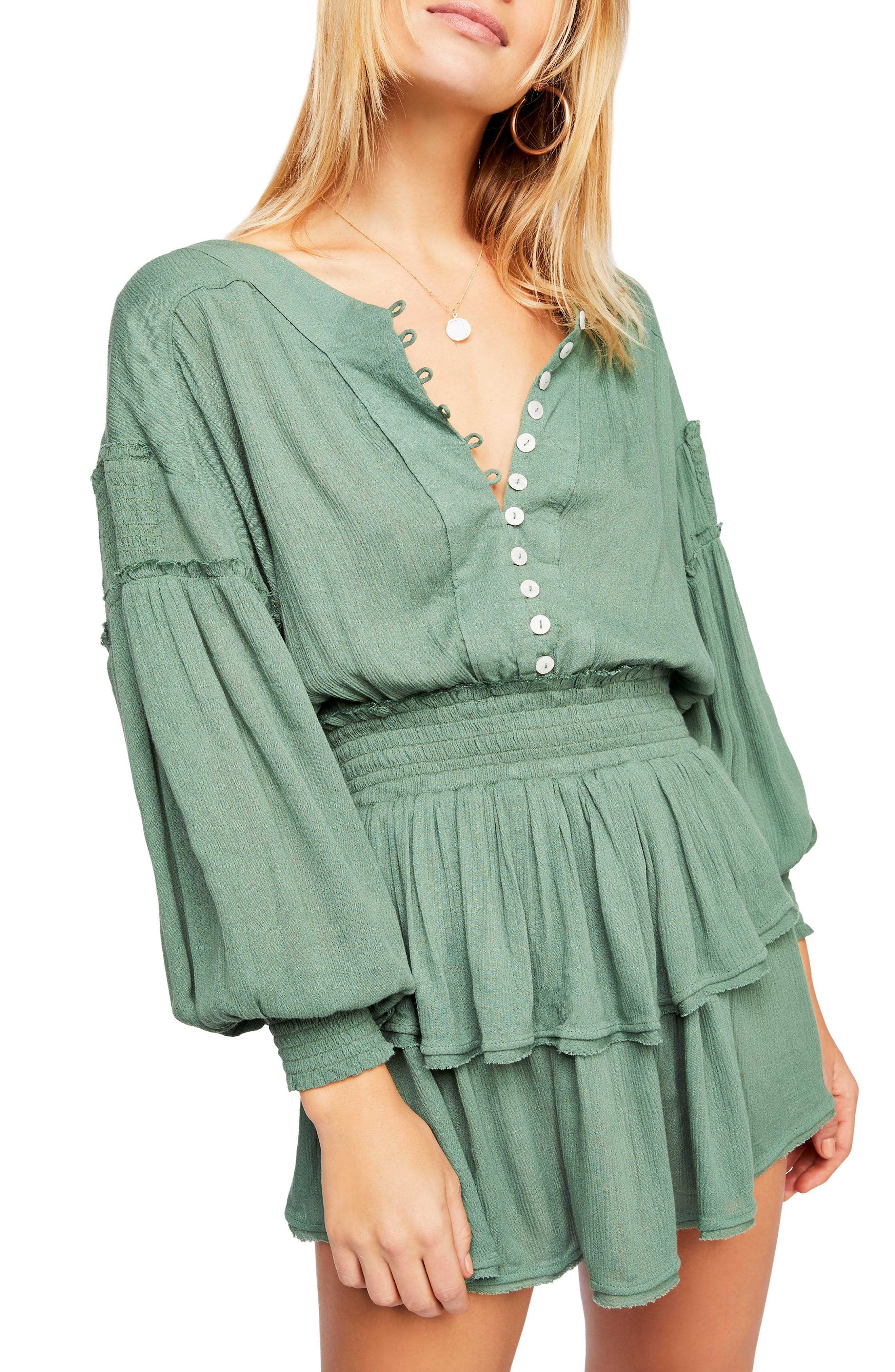 Endless Summer By Free People The Romy Minidress, Green