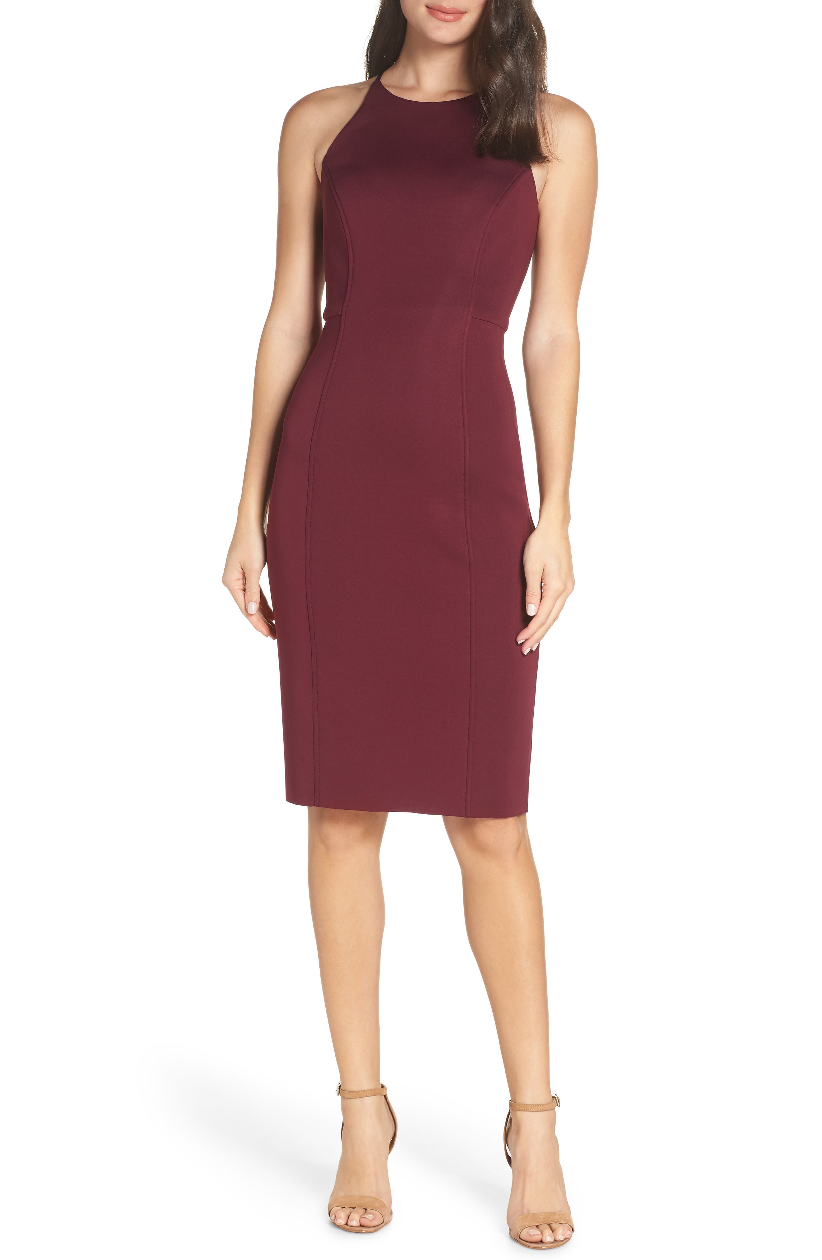 Chelsea28 Scuba Sheath Dress Nordstrom