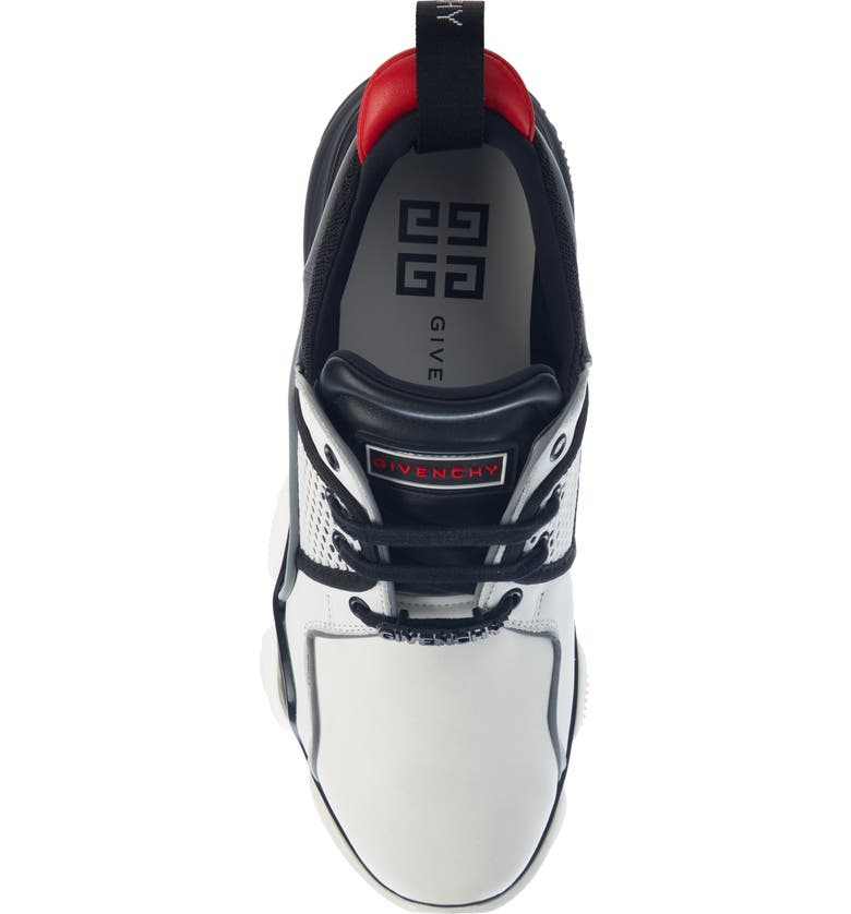 Givenchy Black & White Men's Black And White Jaw Sneakers