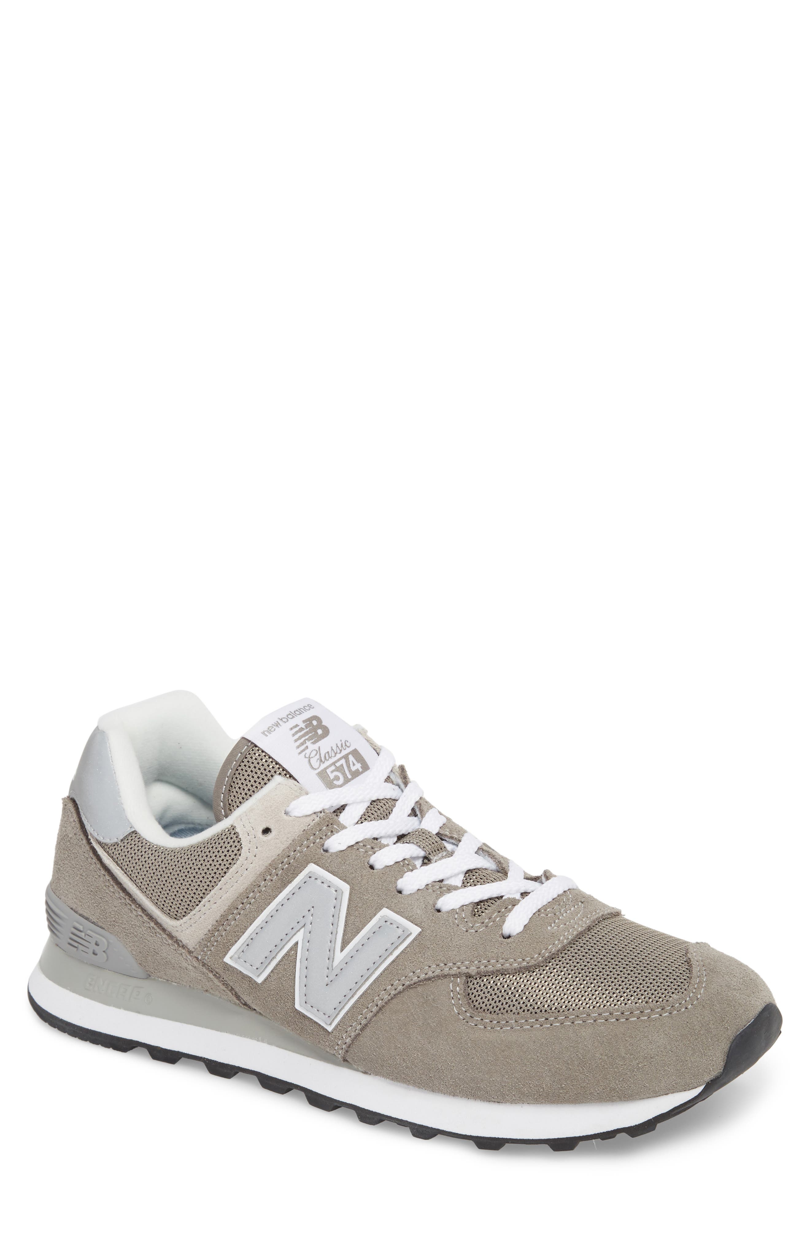 UPC 739655800610 product image for Men's New Balance 574 Classic Sneaker, Size 11 D - Grey | upcitemdb.com