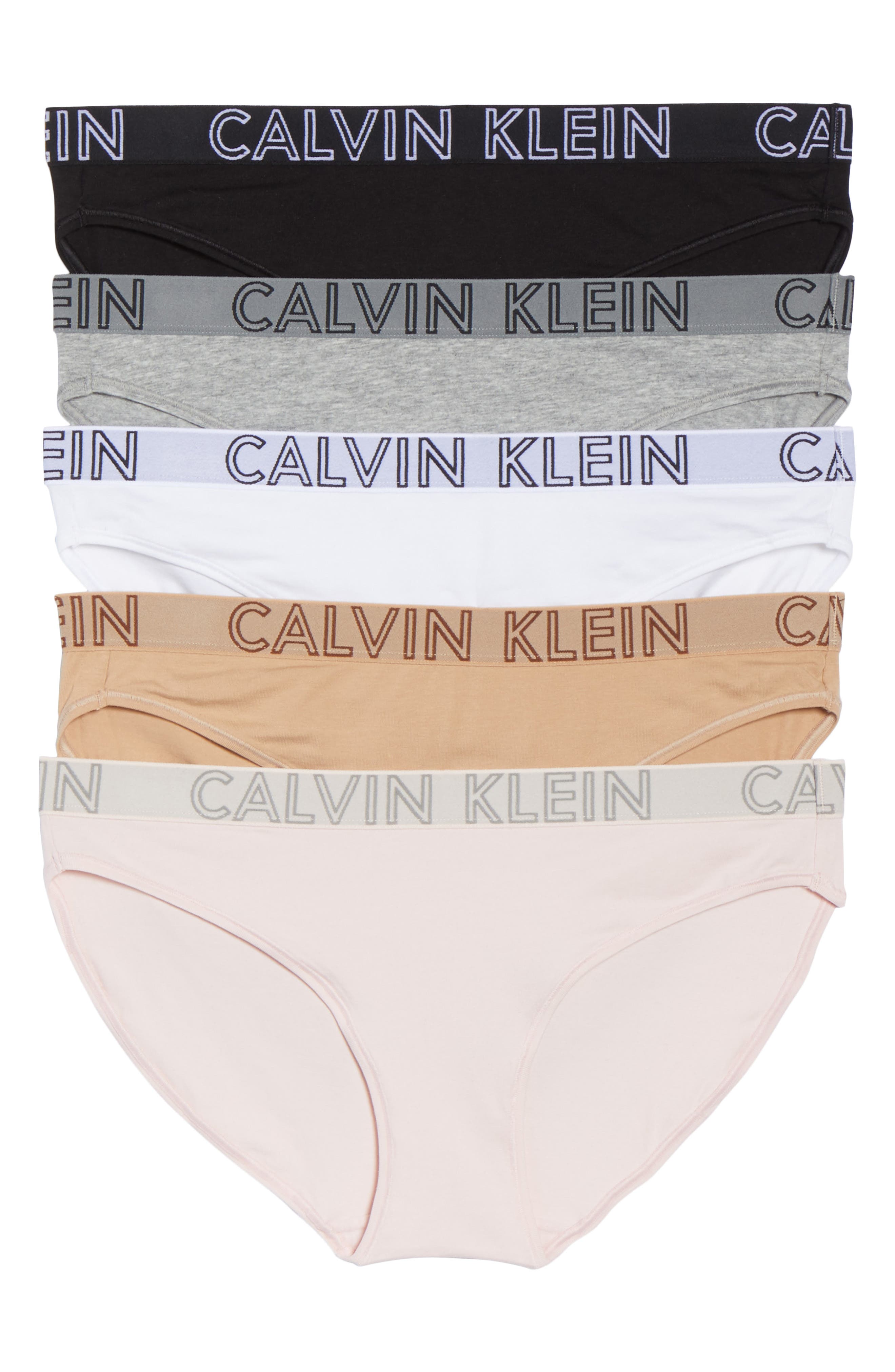 Calvin Klein 5Pack Ultimate Cotton Bikini Panties Nordstrom