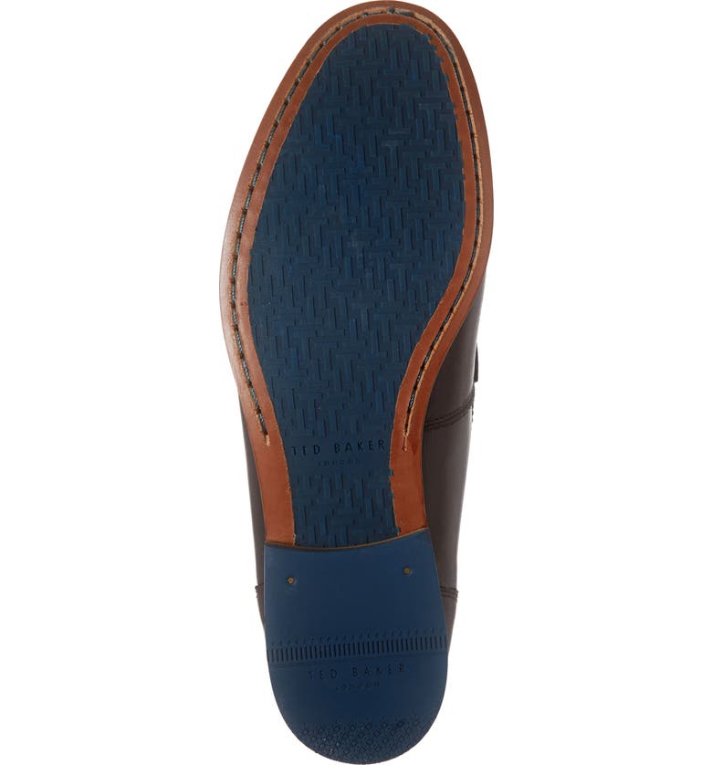Ted Baker Men's Shornal Leather Penny Loafers In Brown Leather