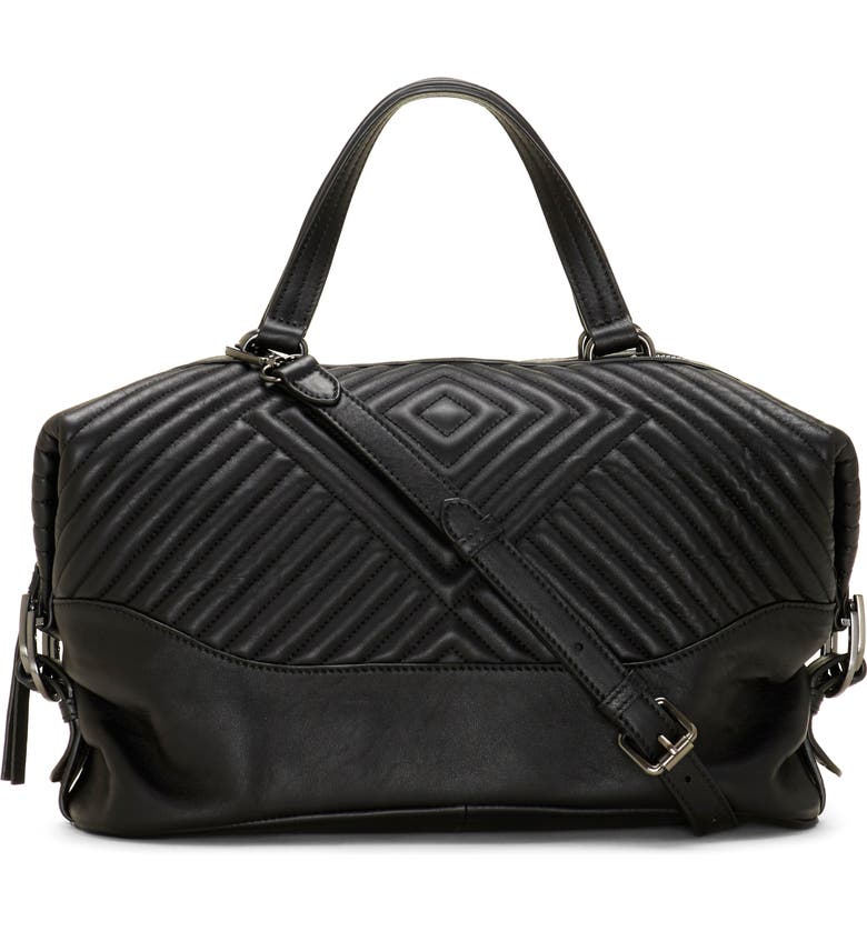 Vince Camuto Tave Quilted Leather Satchel | Nordstrom