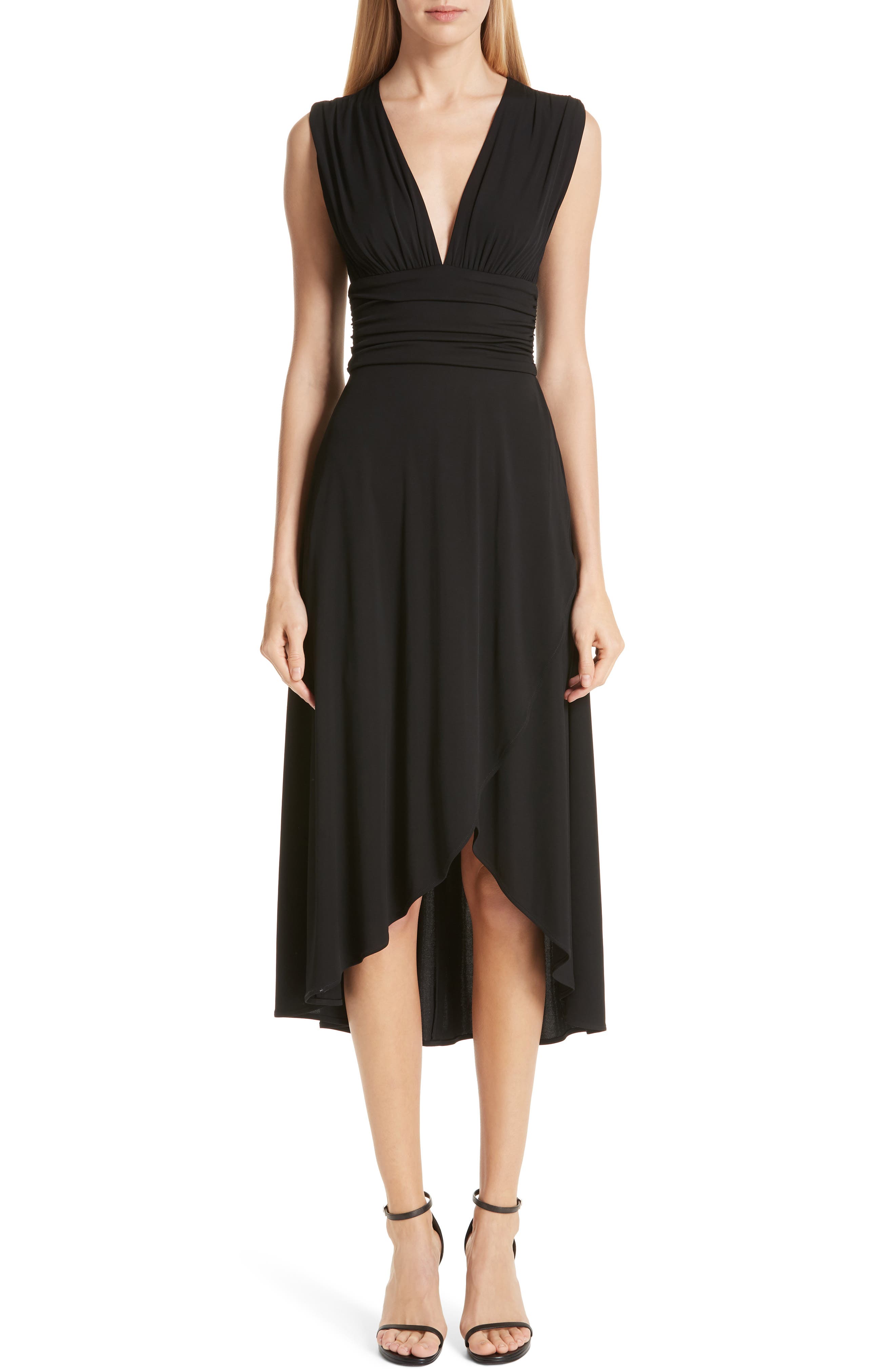Yigal Azrouel Matte Jersey Dress, Black