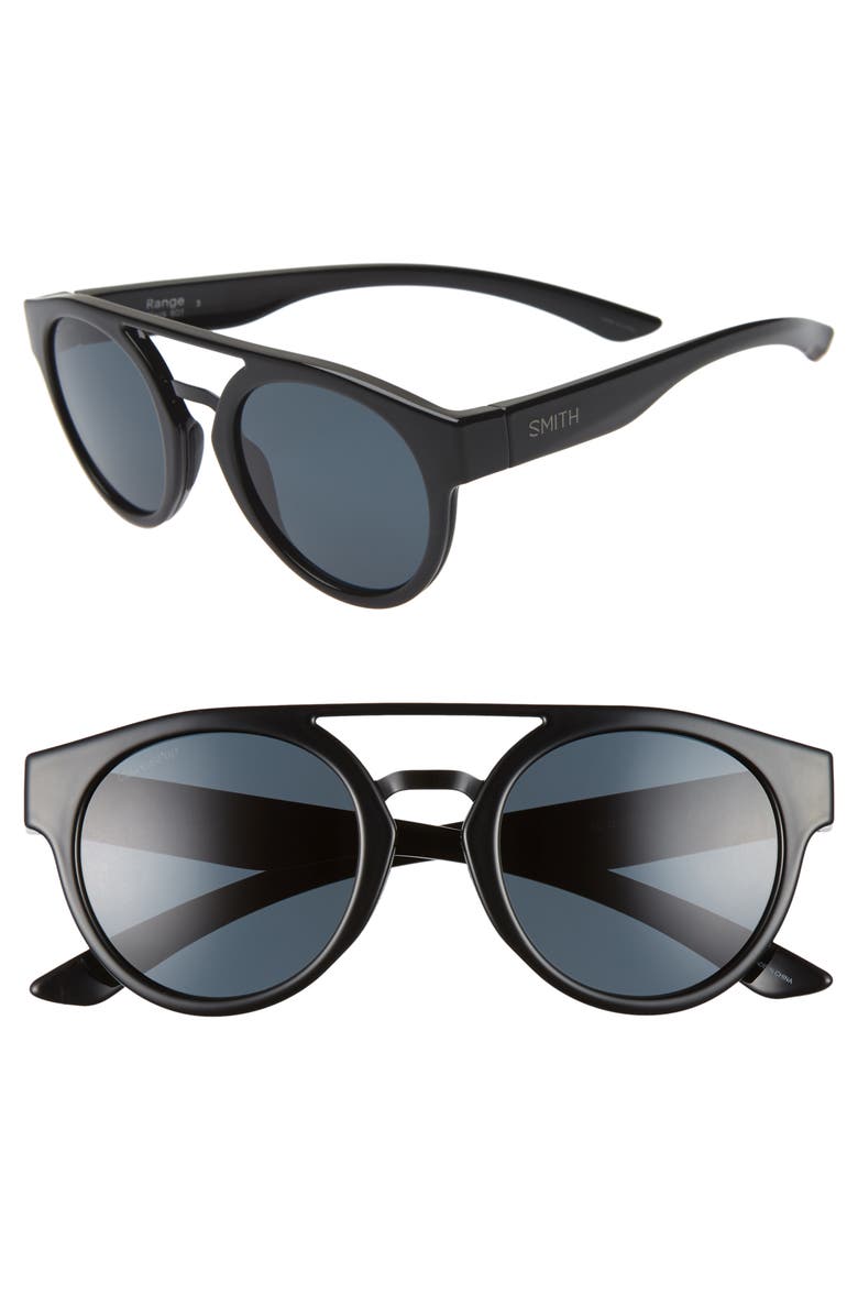SMITH RANGE 50MM CHROMAPOP(TM) SUNGLASSES,201270ACI50ZI