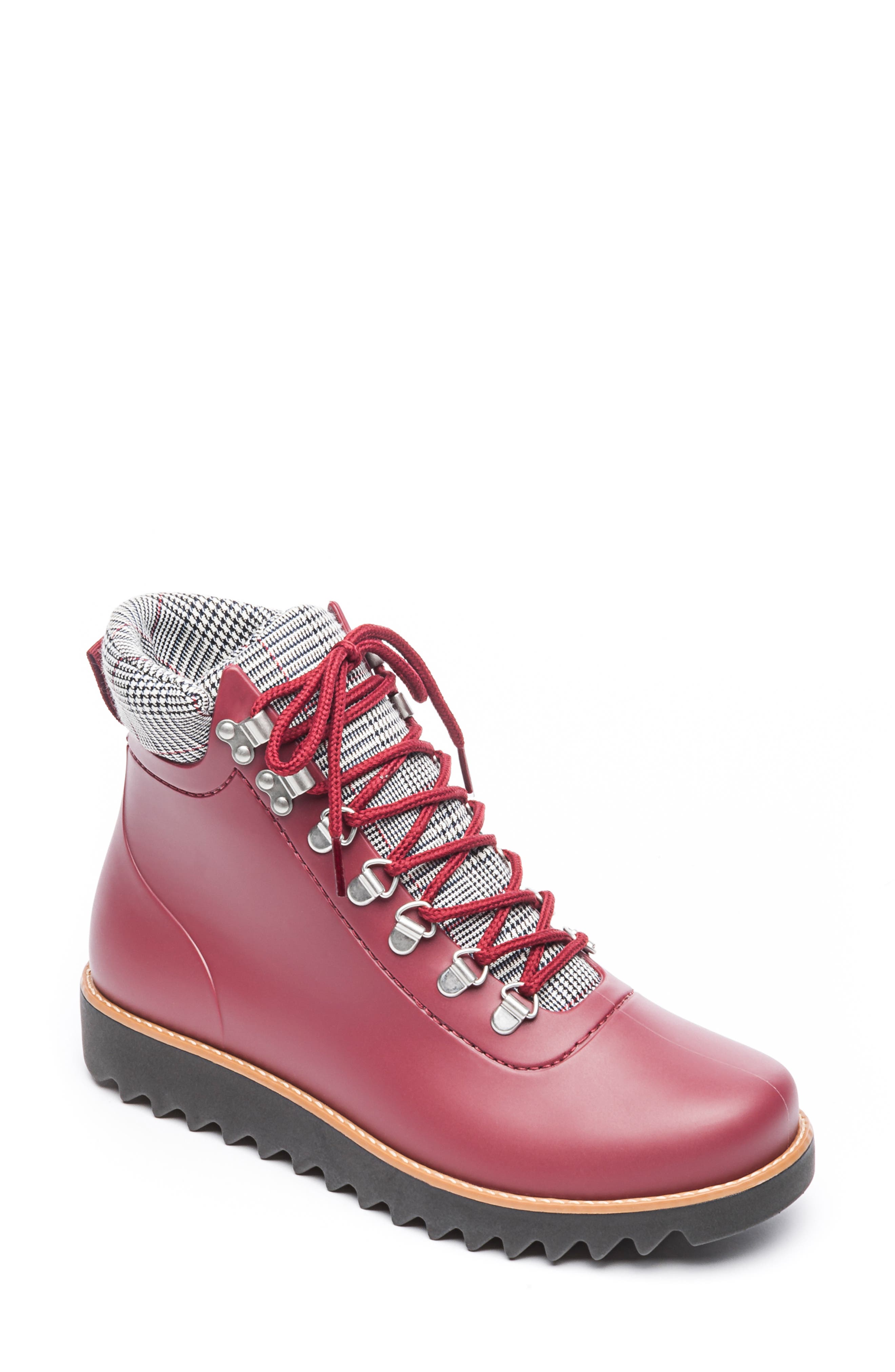 Bernardo Winnie Waterproof Rain Bootie, Burgundy