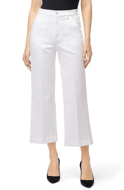 J Brand Jeans JOAN HIGH WAIST CROP WIDE LEG TROUSER JEANS