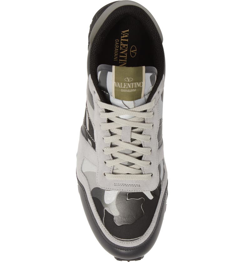 VALENTINO GARAVANI CAMO ROCKRUNNER SNEAKER,SY2S0723TCC