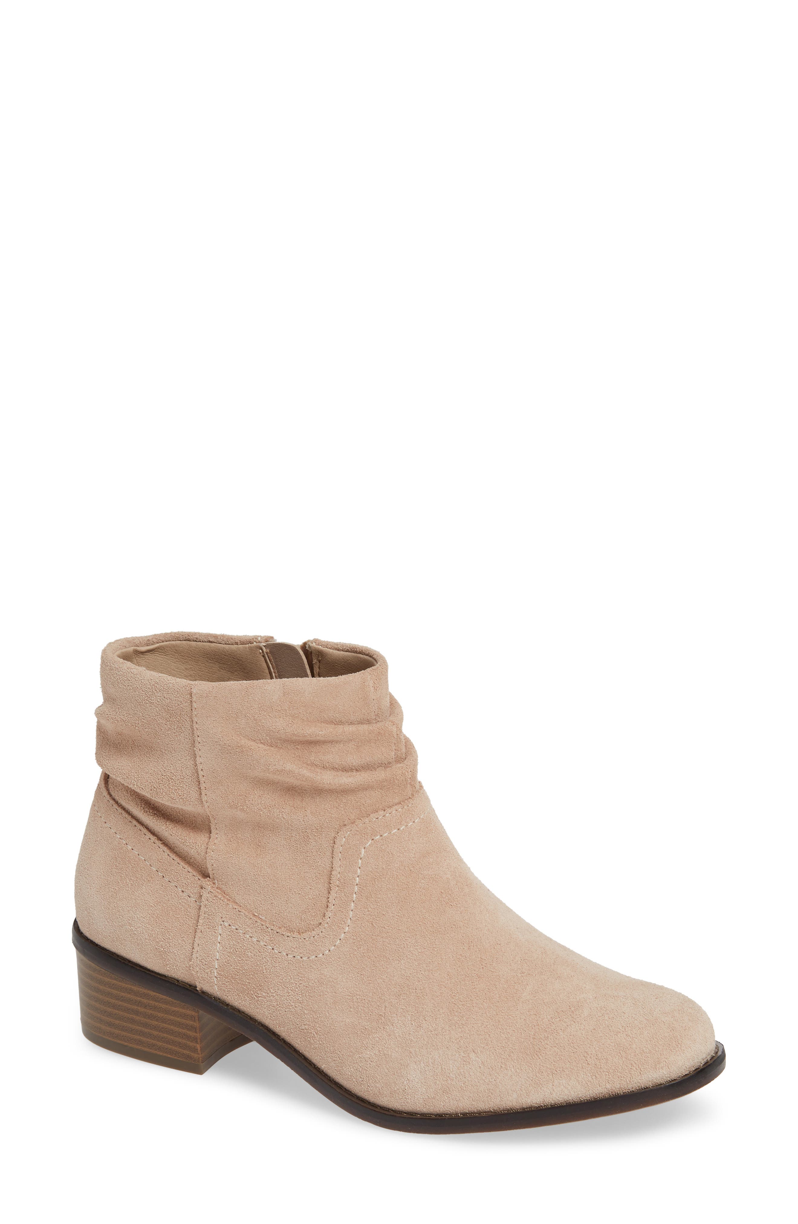 Vionic Kanela Low Slouchy Bootie- Beige