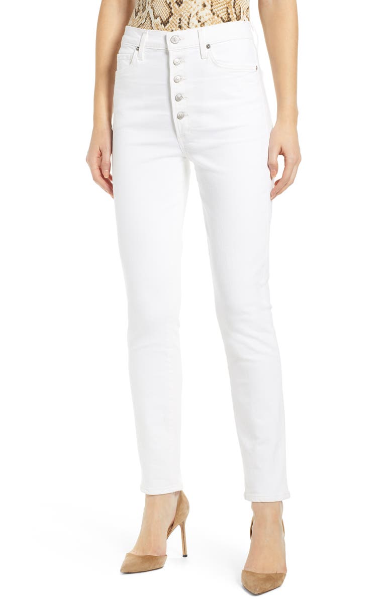 Citizens Of Humanity Jeans OLIVIA BUTTON FLY HIGH WAIST SLIM JEANS