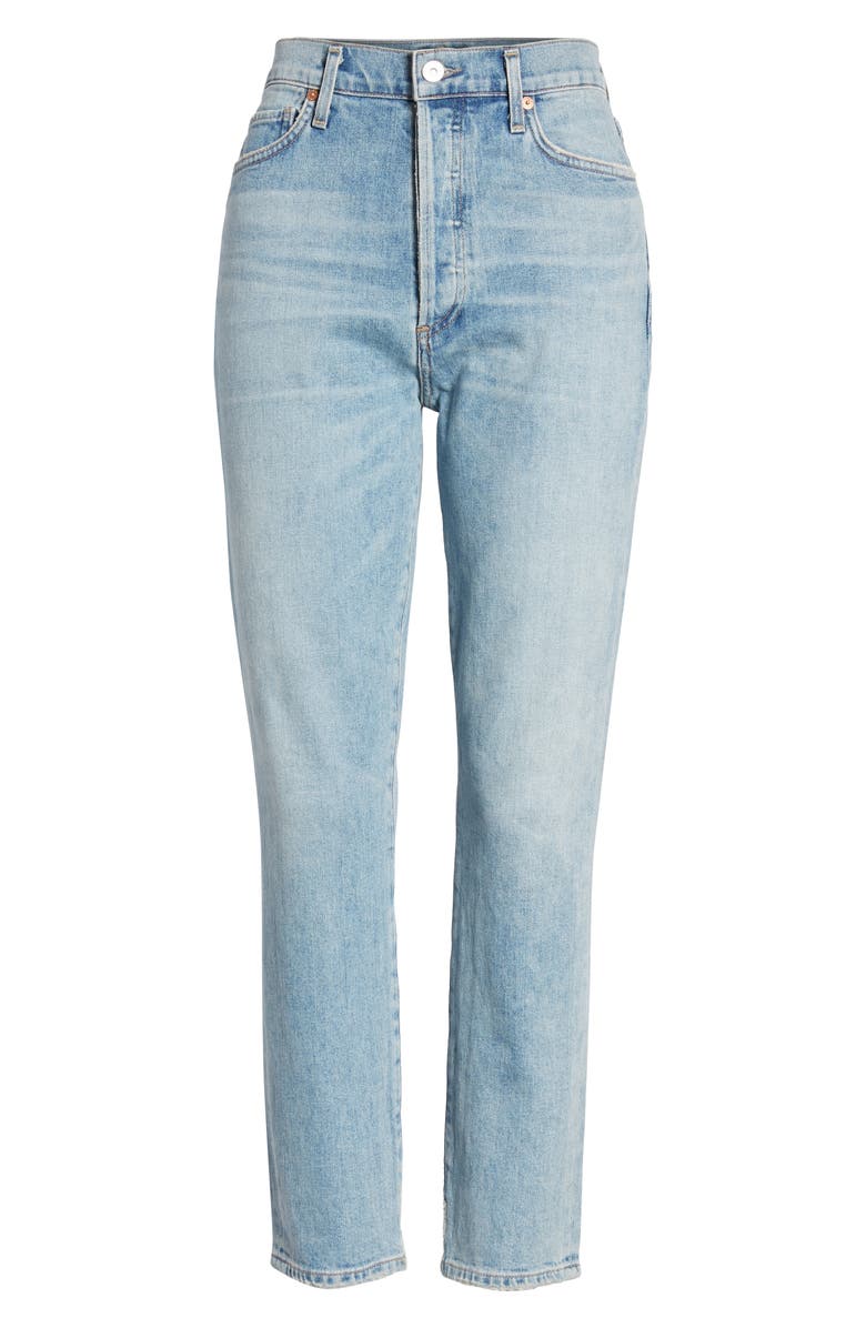 Citizens Of Humanity Olivia High-rise Slim-leg Crop Jeans In Renew ...