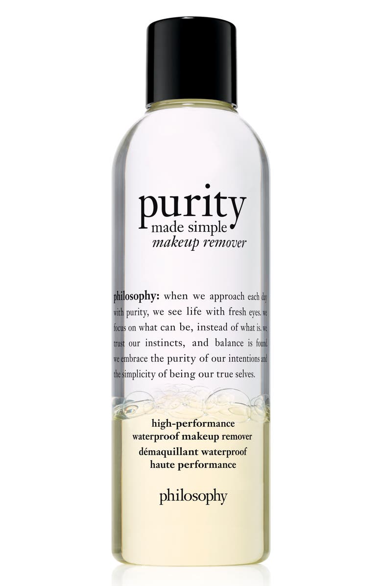 Philosophy PURITY MADE SIMPLE HIGH-PERFORMANCE WATERPROOF MAKEUP REMOVER