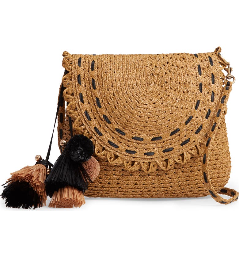 Eric Javits Shoulder BRIGITTE SQUISHEE SHOULDER BAG - BEIGE