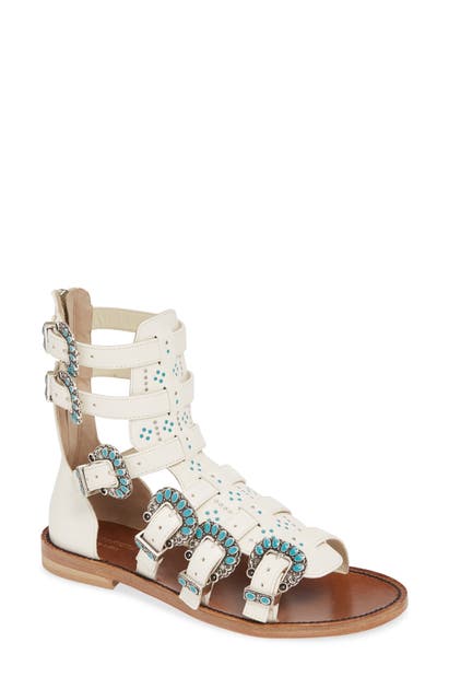 Zadig & Voltaire Sandals CAPRI GLADIATOR BUCKLE SANDAL