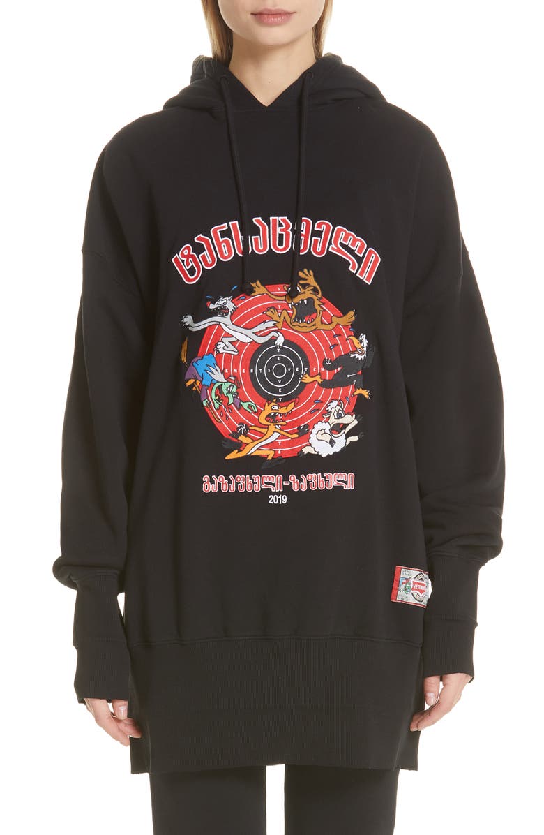 Vetements Tops CARTOON HOODIE