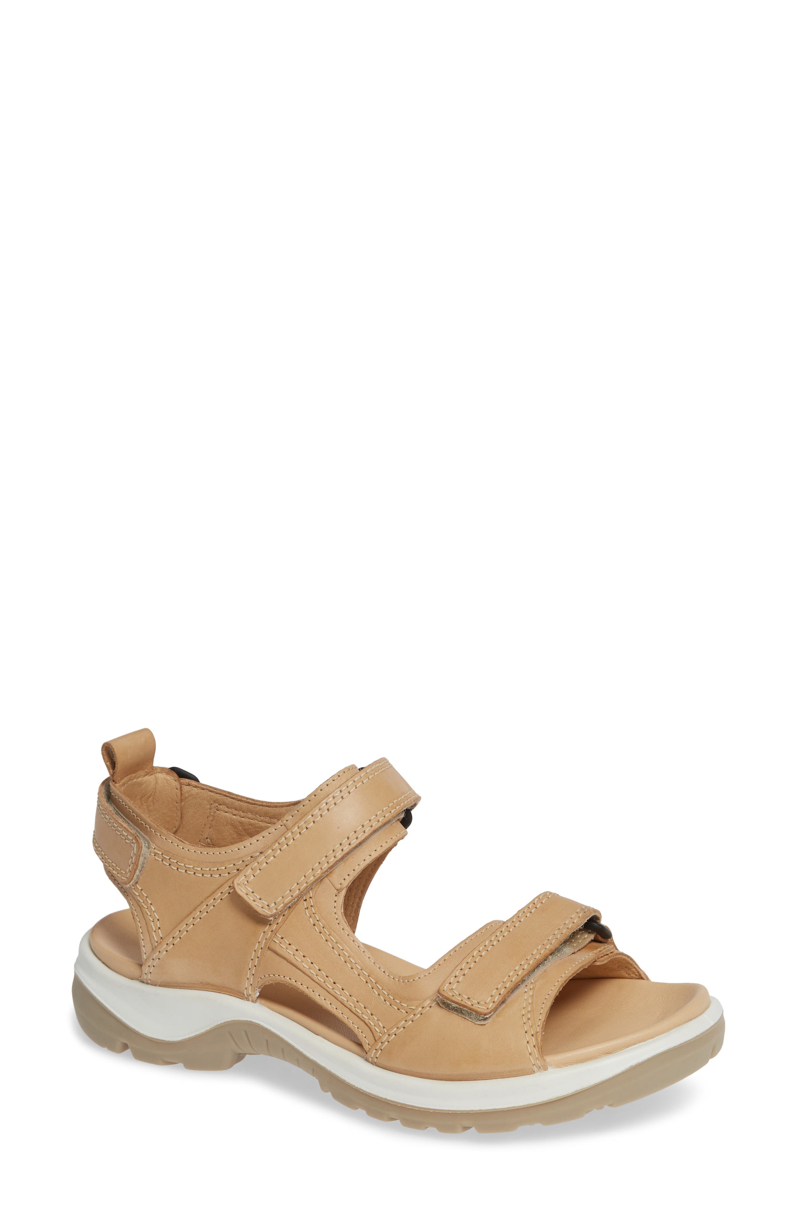 Ecco Premium Offroad Sandal, Beige