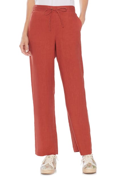 Vince Camuto Pants WIDE LEG LINEN PANTS