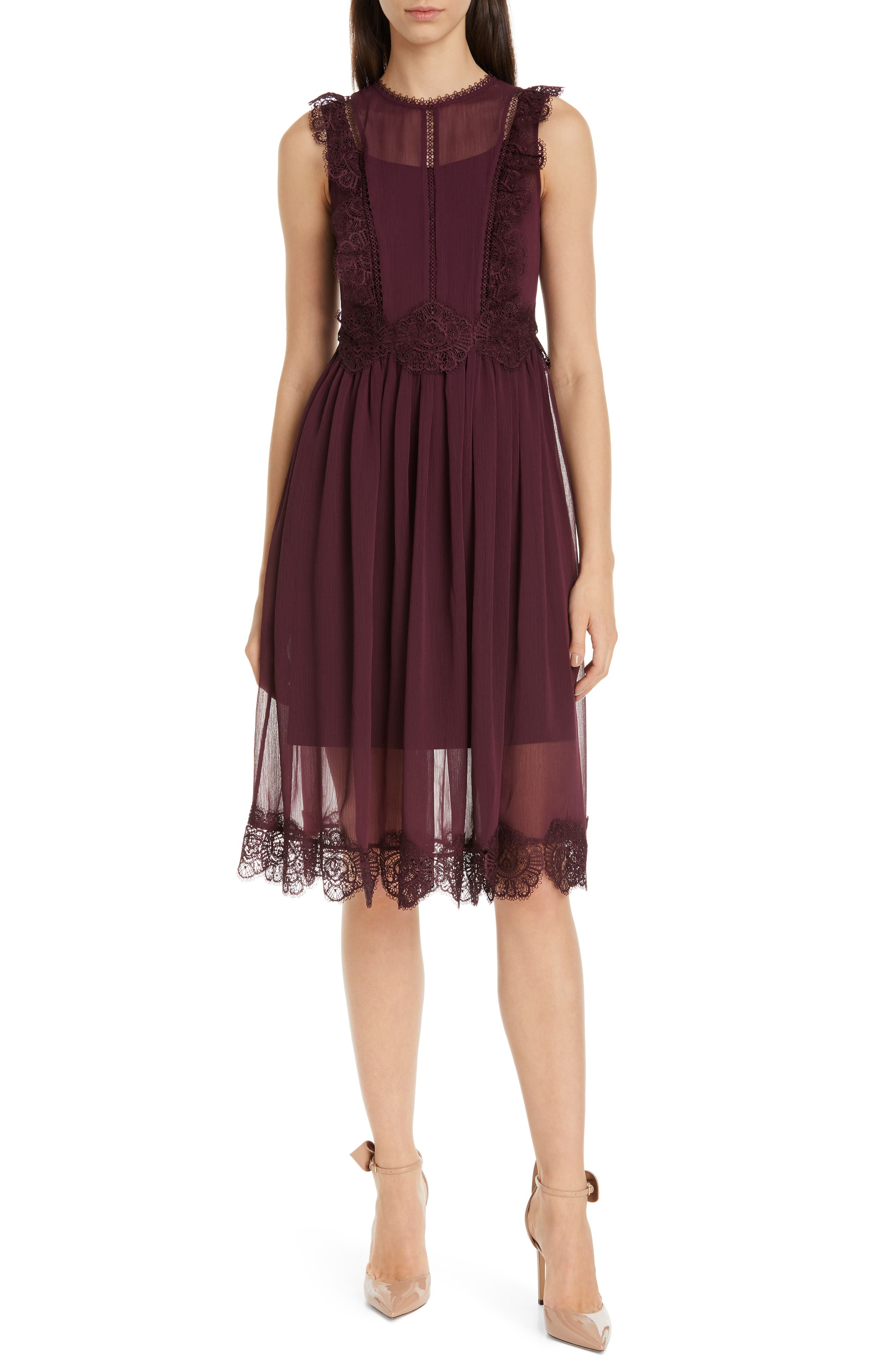 Ted Baker London Porrla Midi Dress