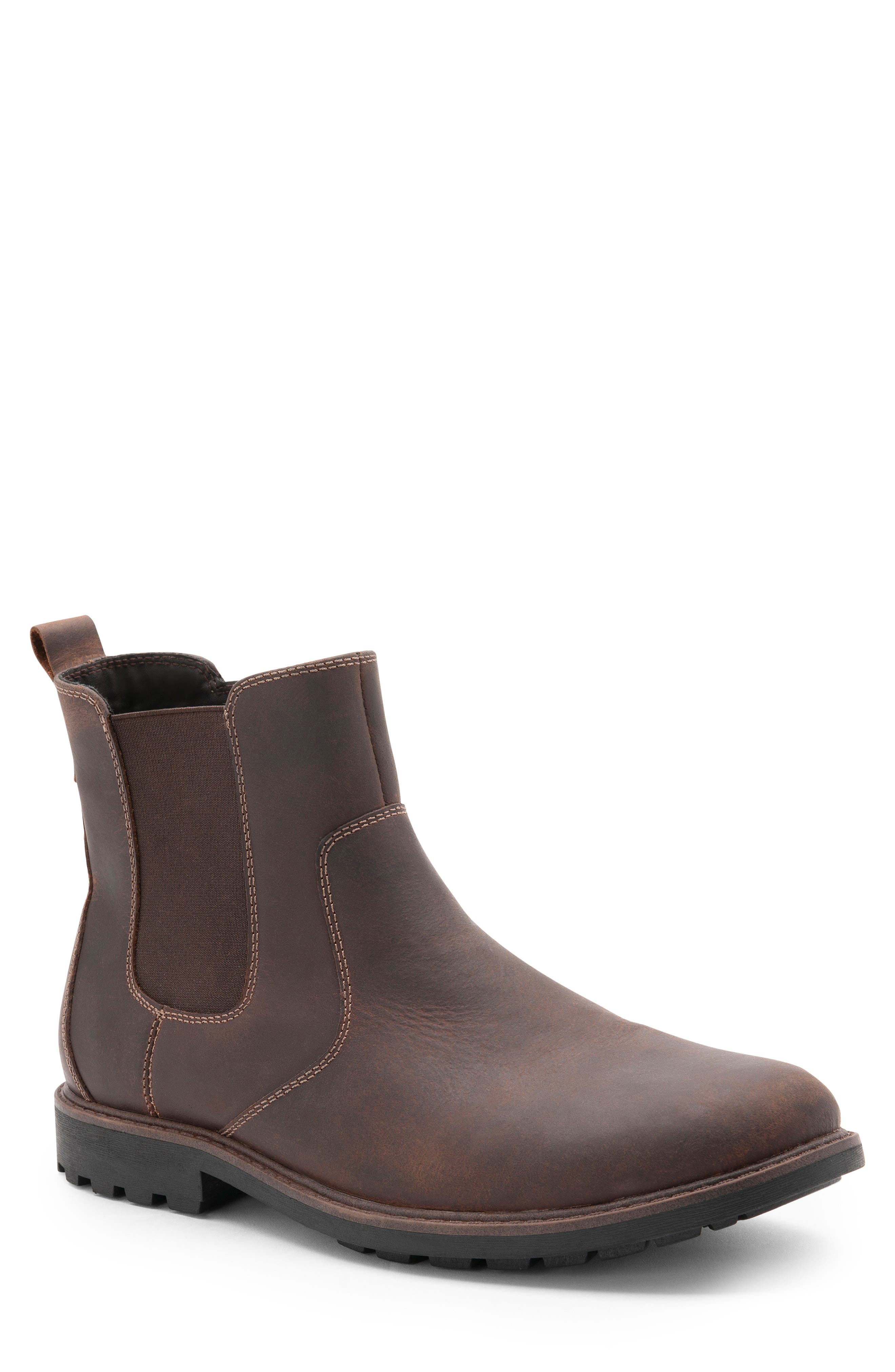 Blondo Shadow Waterproof Chelsea Boot, Brown