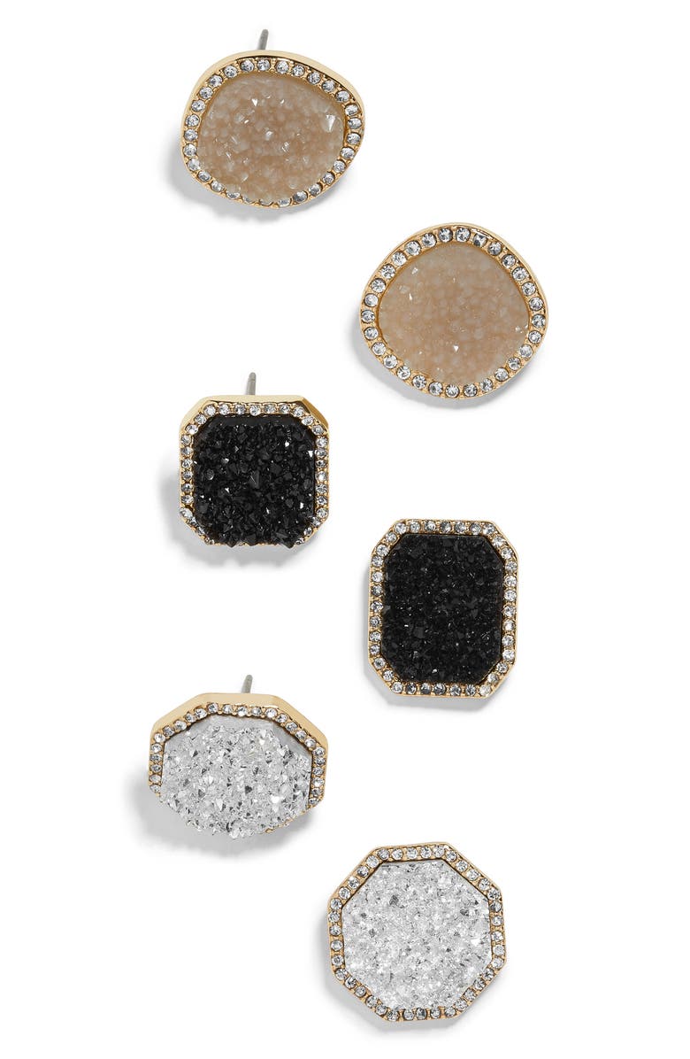 Baublebar Accessories ELZINA SET OF 3 STUD EARRINGS