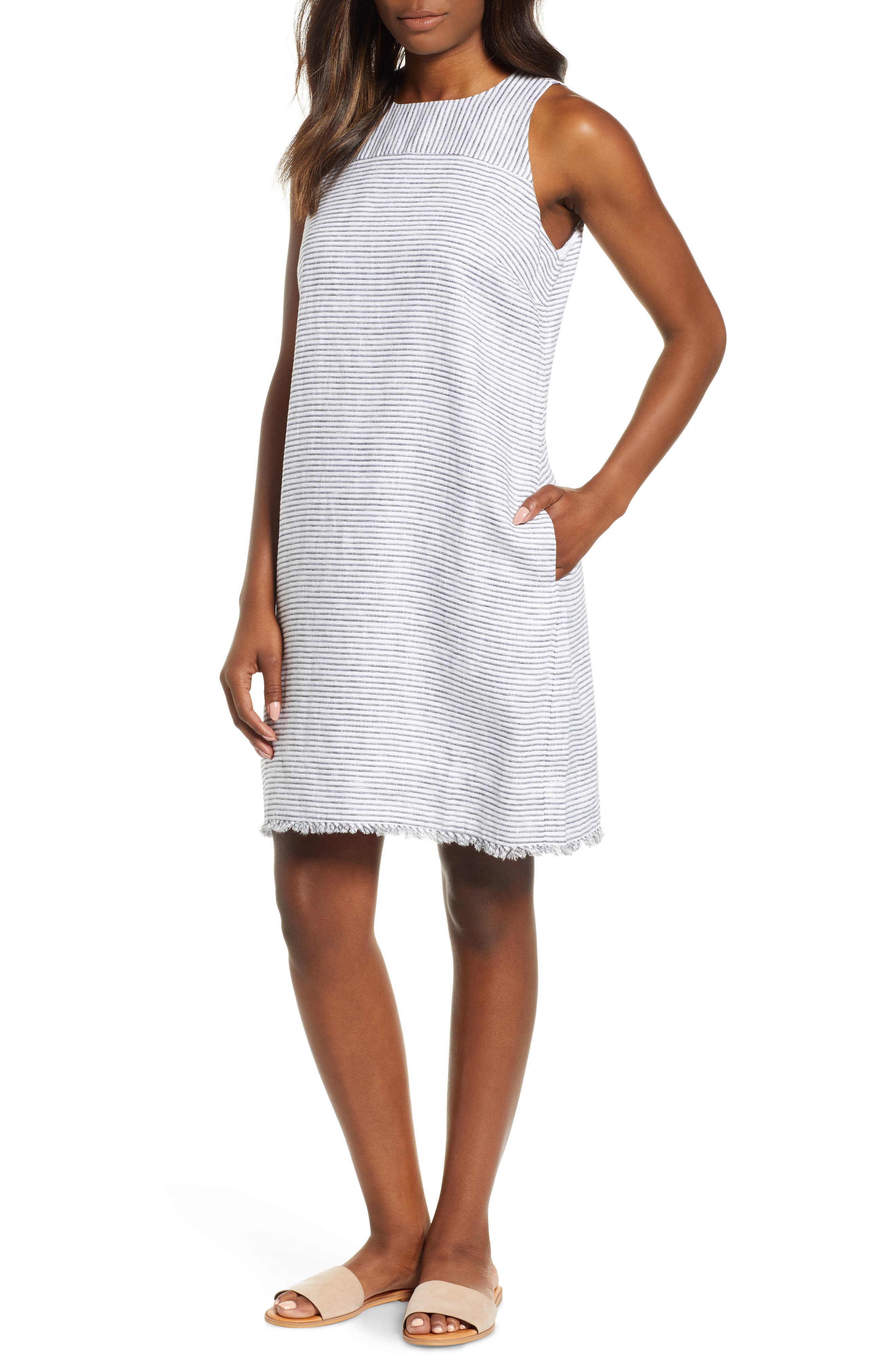 Tommy Bahama Crystalline Waters Shift Dress, Black