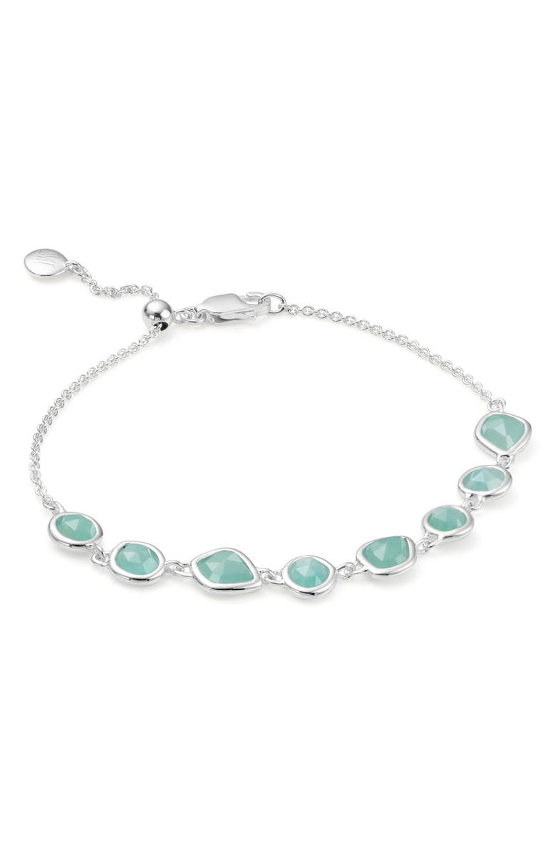 MONICA VINADER SIREN MINI NUGGET CLUSTER BRACELET,RP-BL-SIMC-ROS
