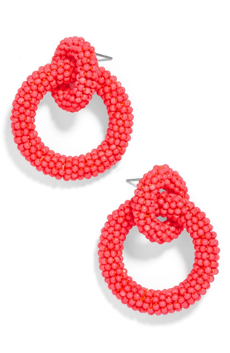 Baublebar Accessories MINI EMMA BEADED HOOP EARRINGS