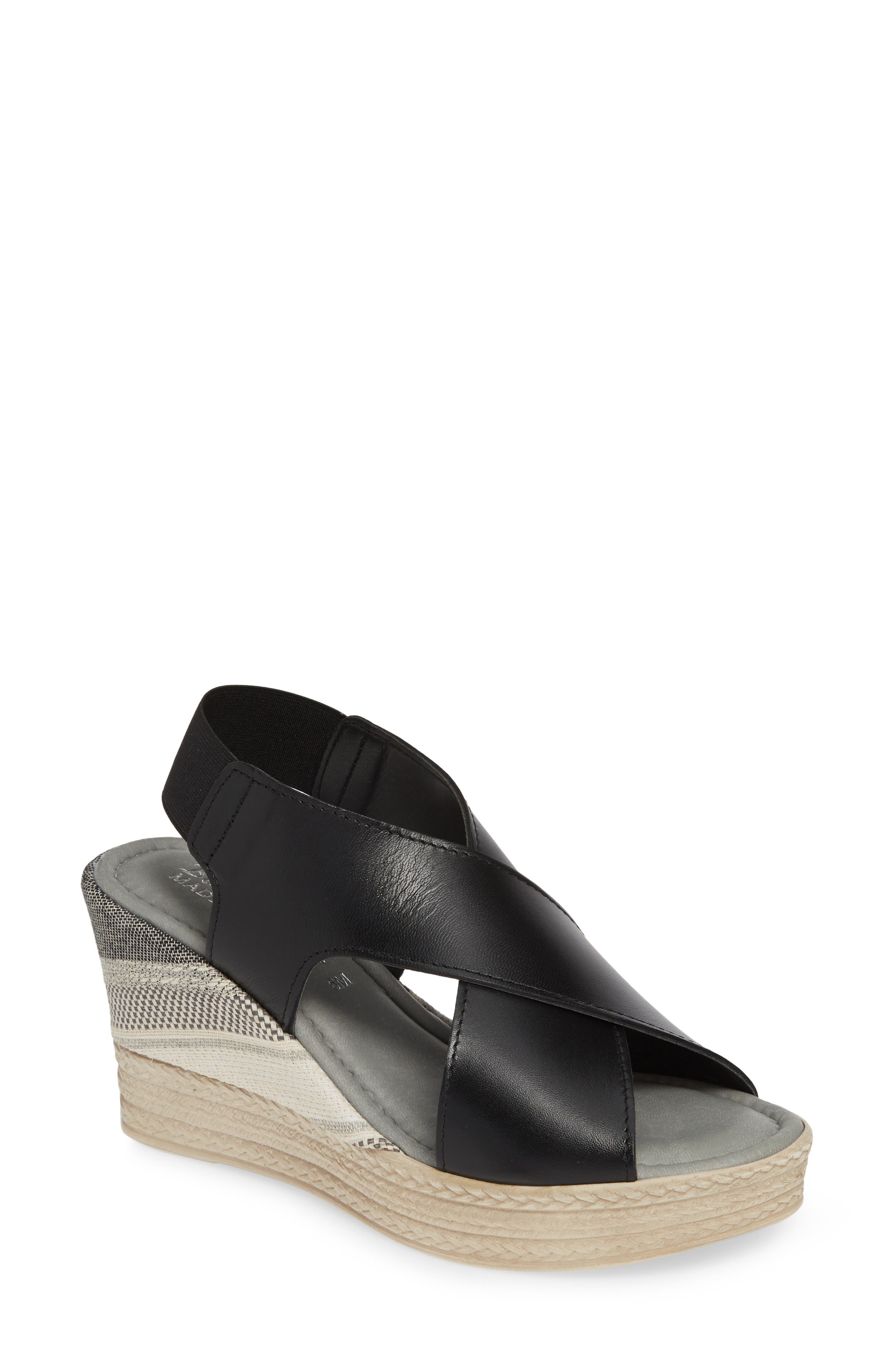 Bella Vita Slingback Sandal N - Black