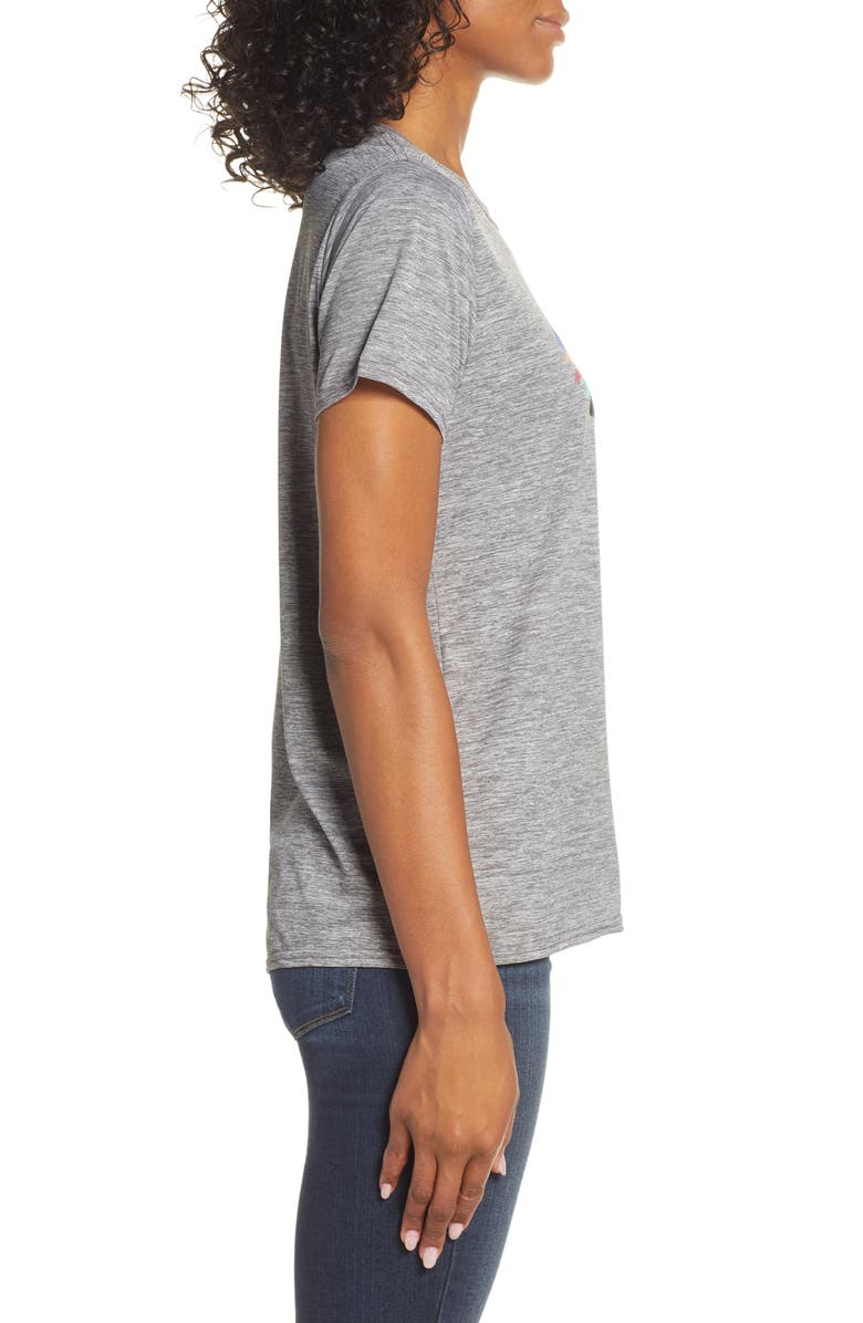 Patagonia Capilene Daily Graphic Tee In Freehand Fitzroy Grey