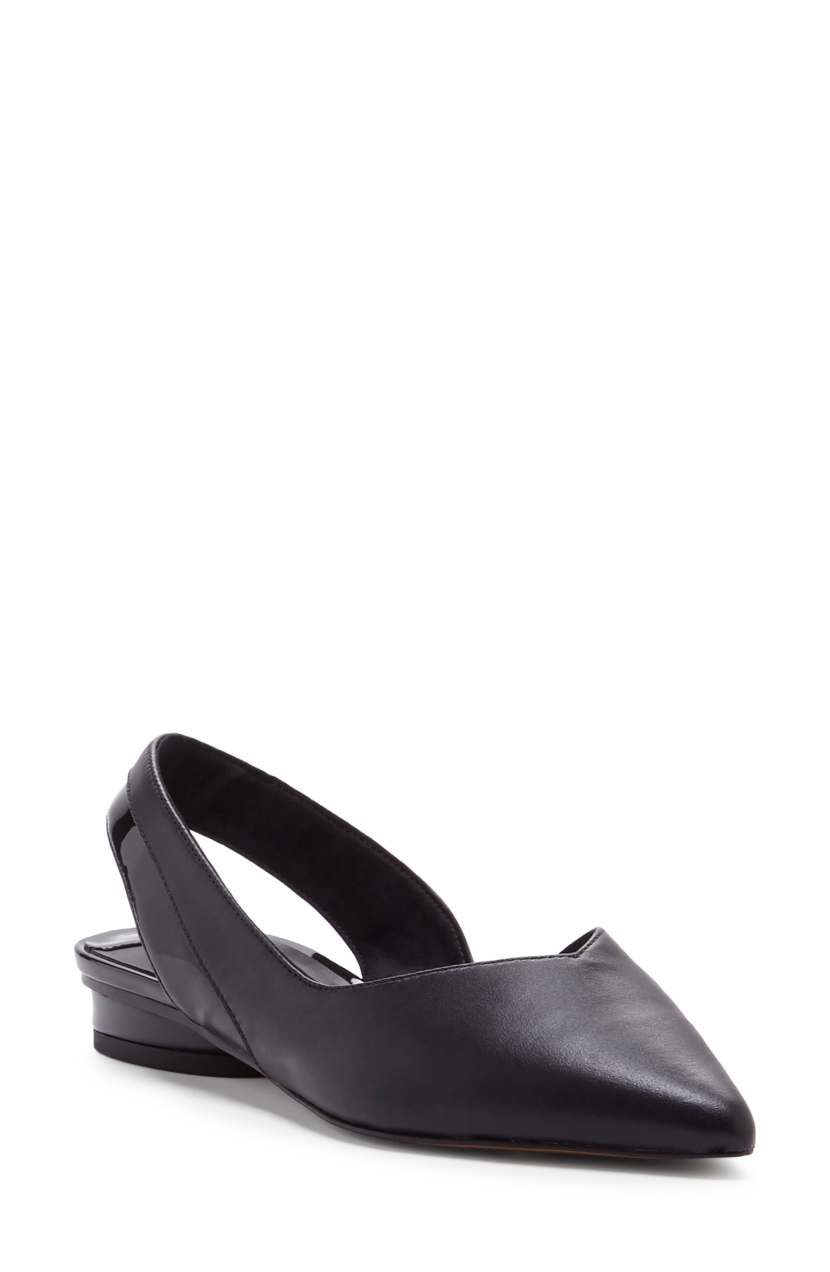 1.state Celes Slingback Flat- Black