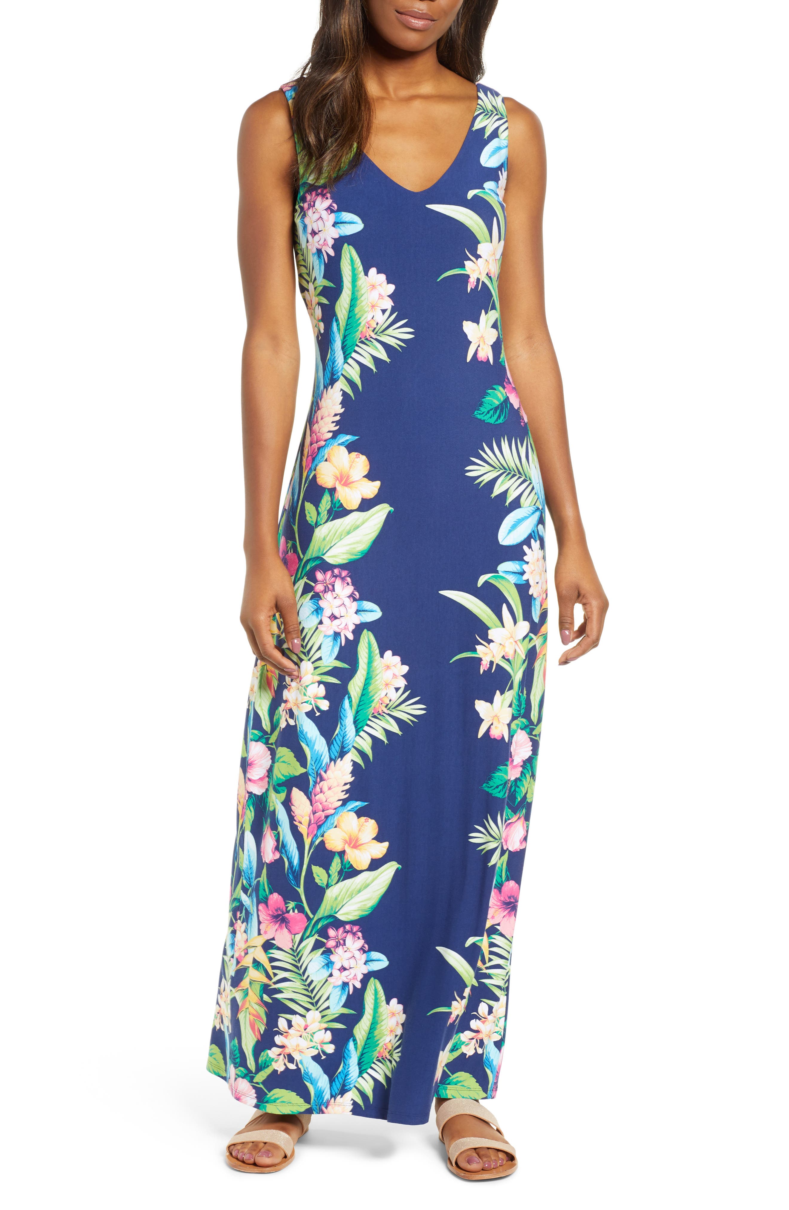Tommy Bahama Tropicalia Maxi Dress, Blue
