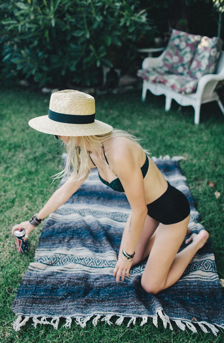 Brixton Joanna Straw Hat In Honey