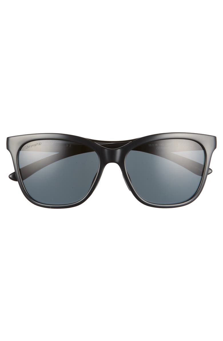 SMITH CAVALIER 55MM CHROMAPOP(TM) POLARIZED CAT EYE SUNGLASSES,201928807566N