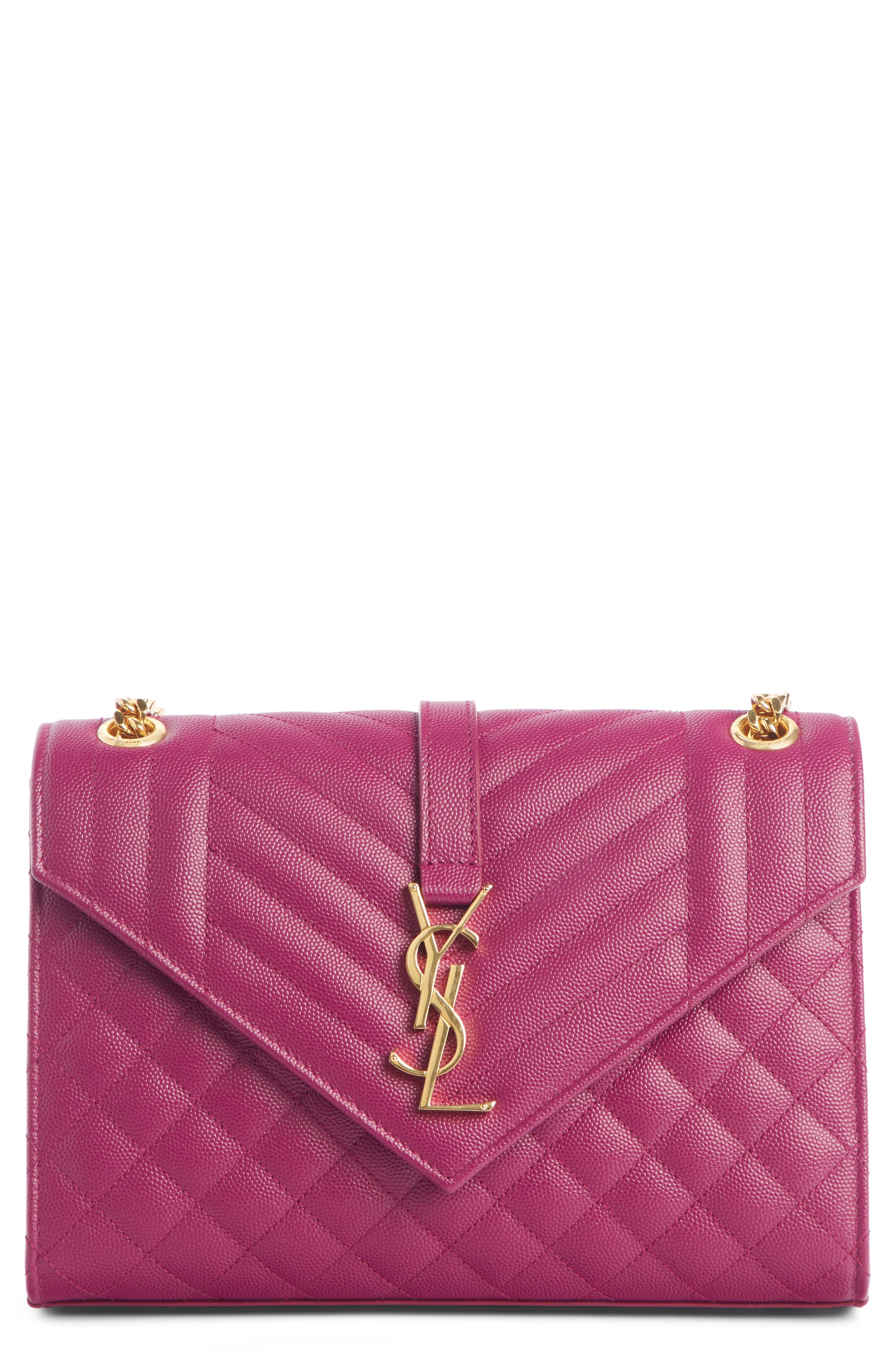 Saint Laurent Medium Cassandre Calfskin Shoulder Bag Nordstrom