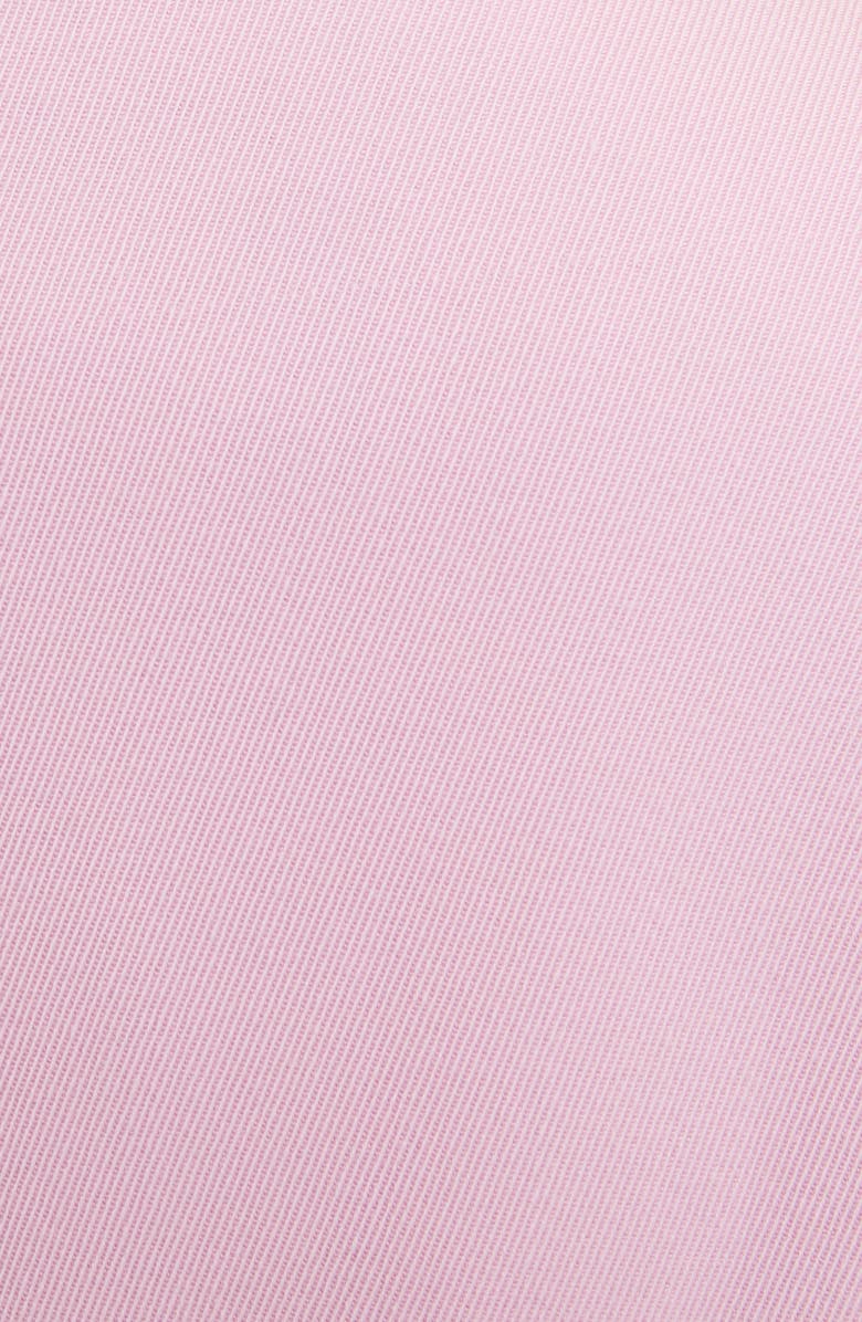 Balmain Classic Double-Breasted Grain De Poudre Blazer In Pink