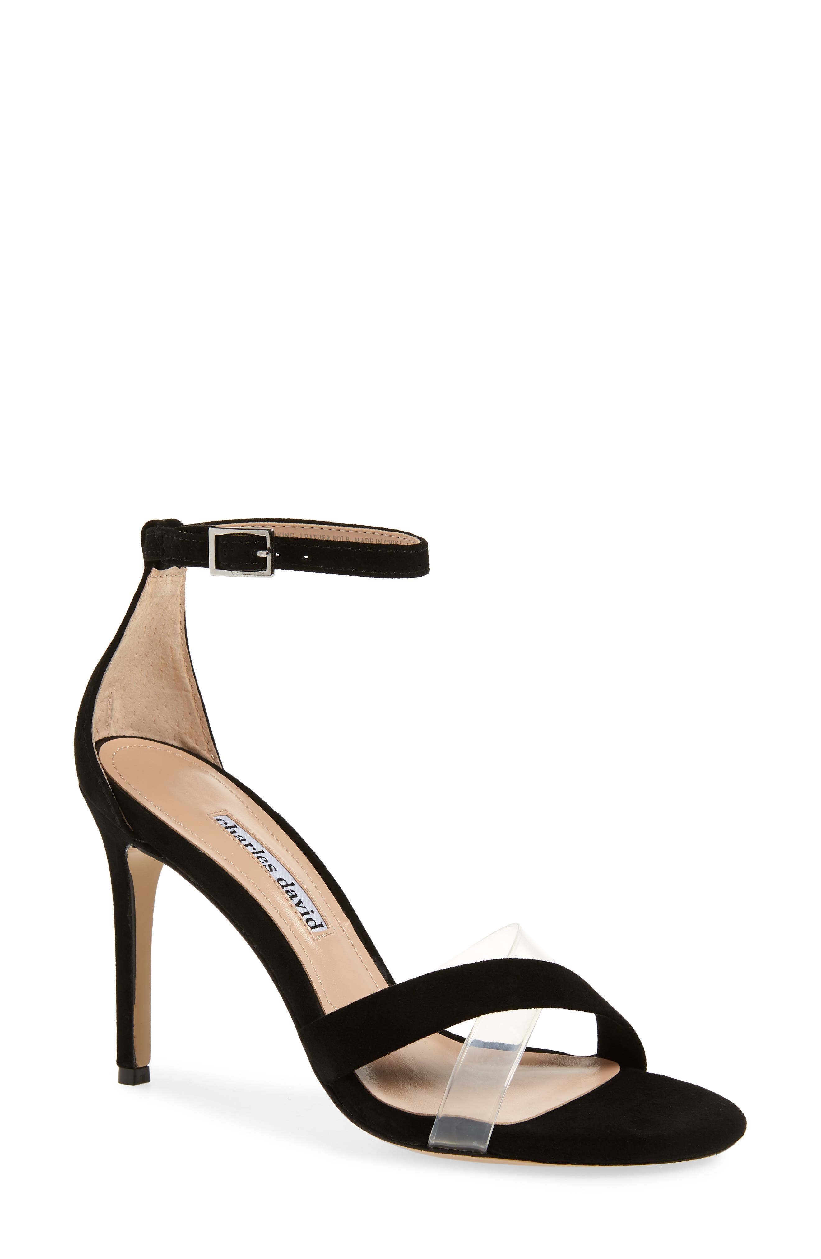 Charles David Courtney Sandal, Black