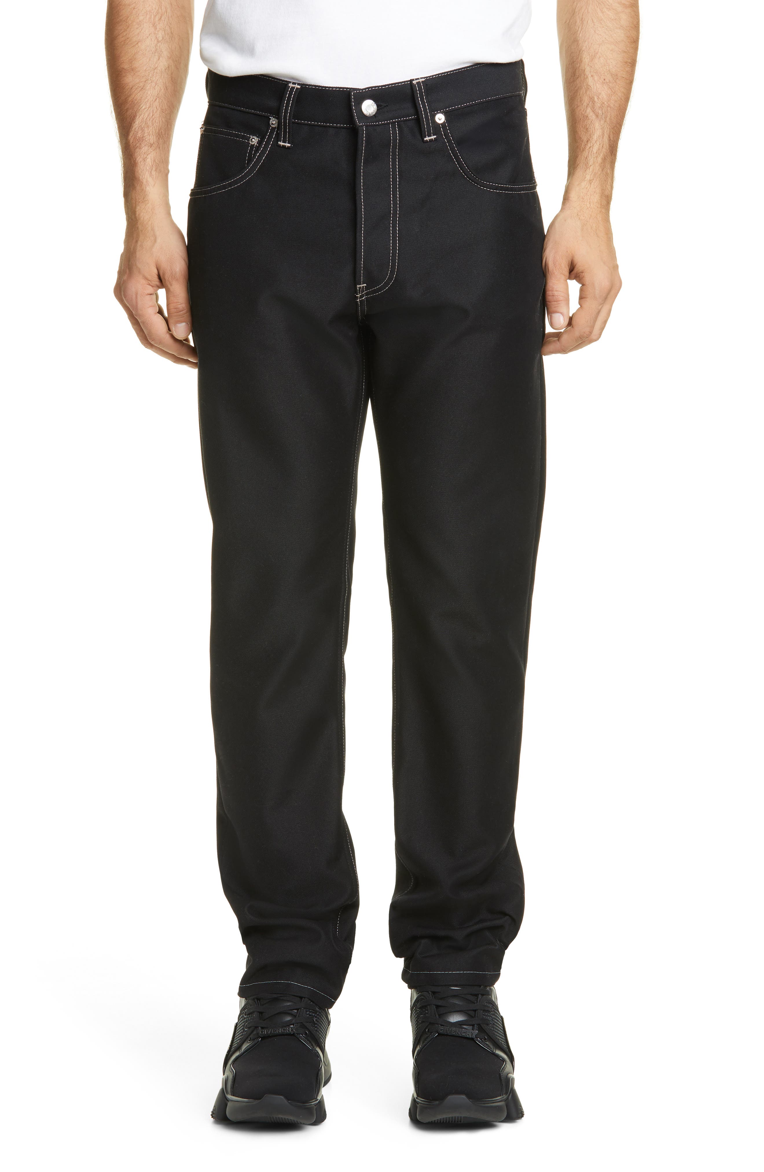 Men's Helmut Lang Masc Hi Black Straight Leg Jeans Men's Helmut Lang Masc Hi Black Straight Leg Jeans