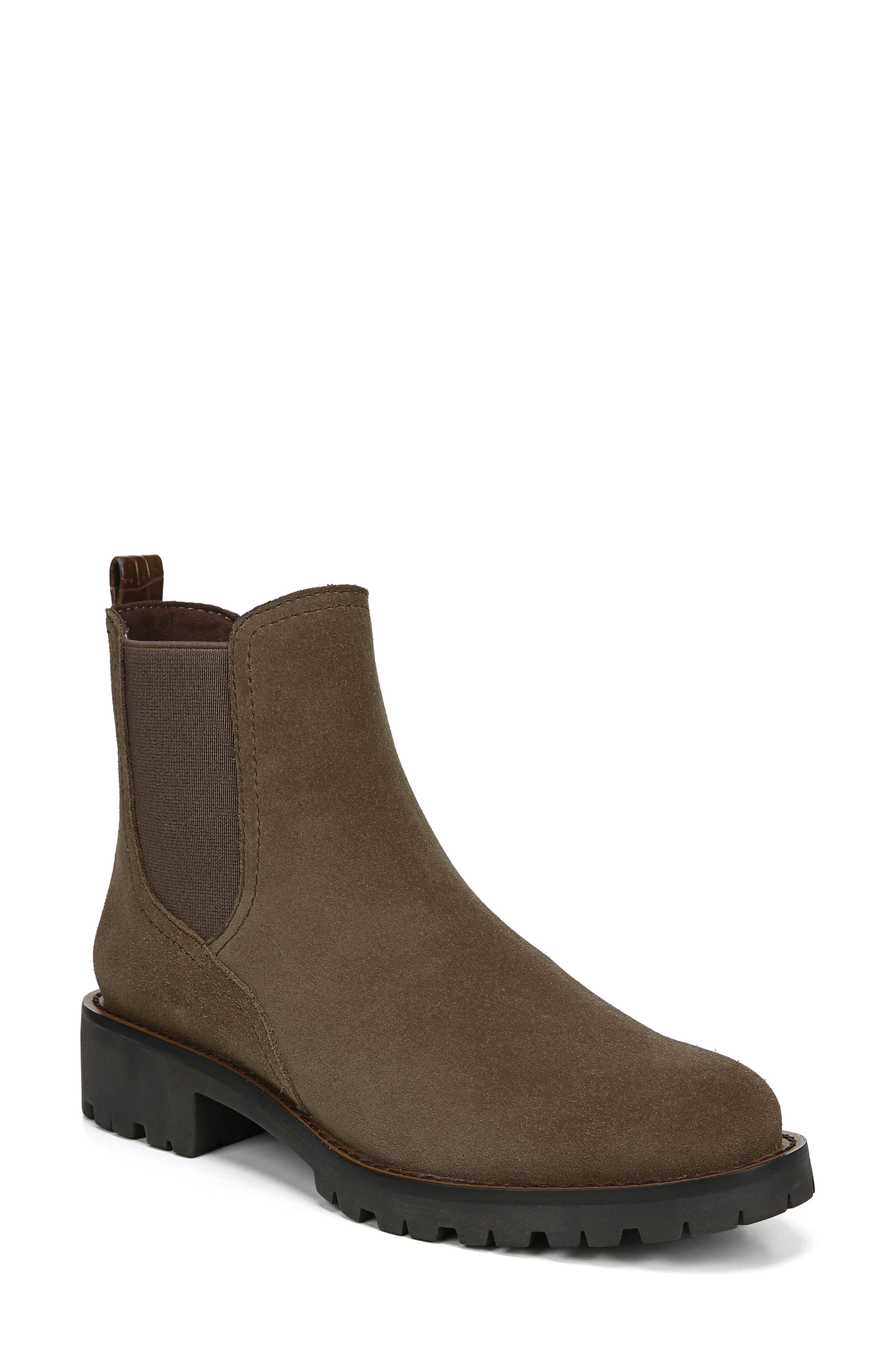 Sam Edelman Jaclyn Waterproof Chelsea Bootie, Brown