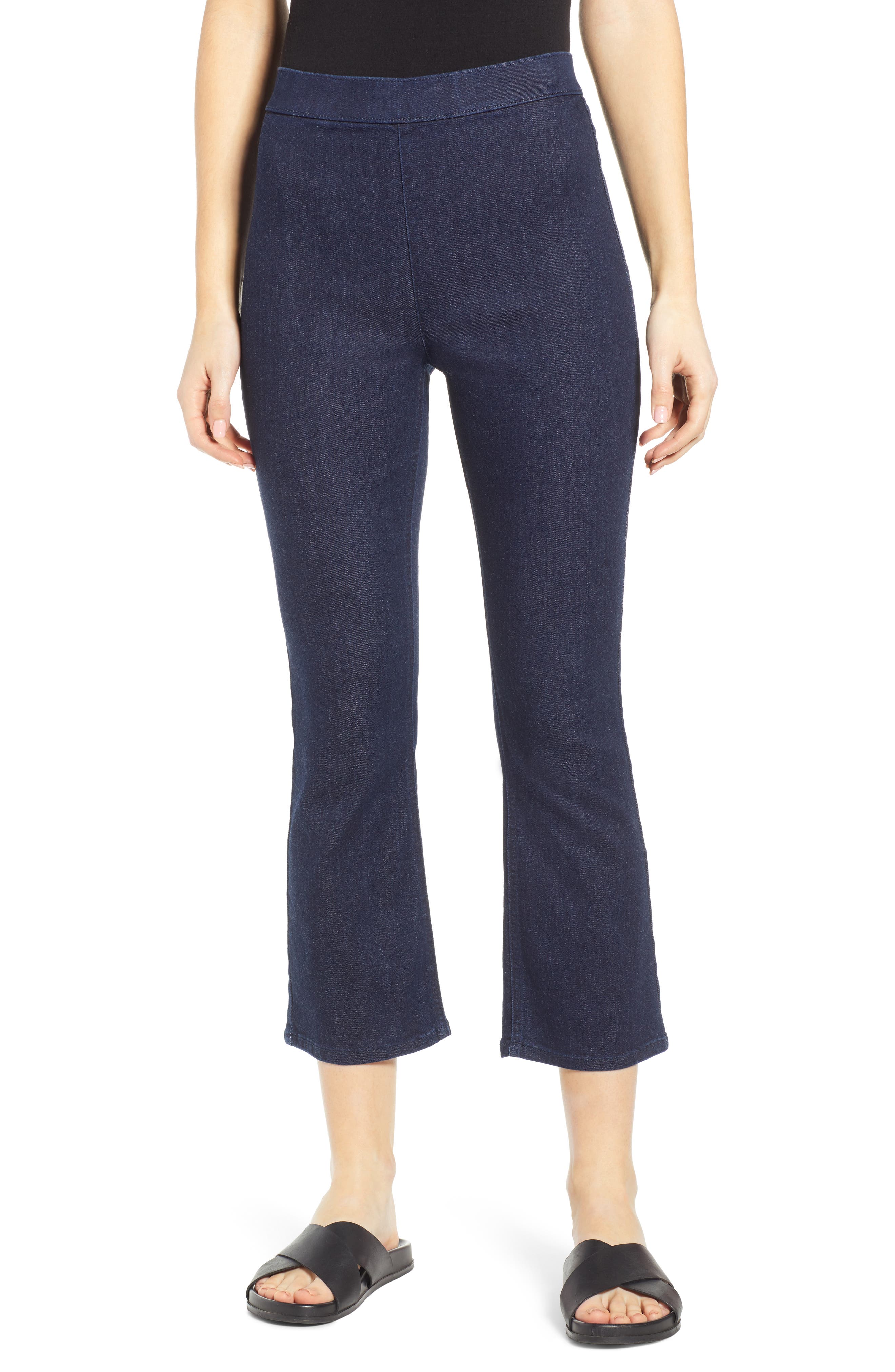 Tinsel Pull On Crop Flare Jeans Nordstrom