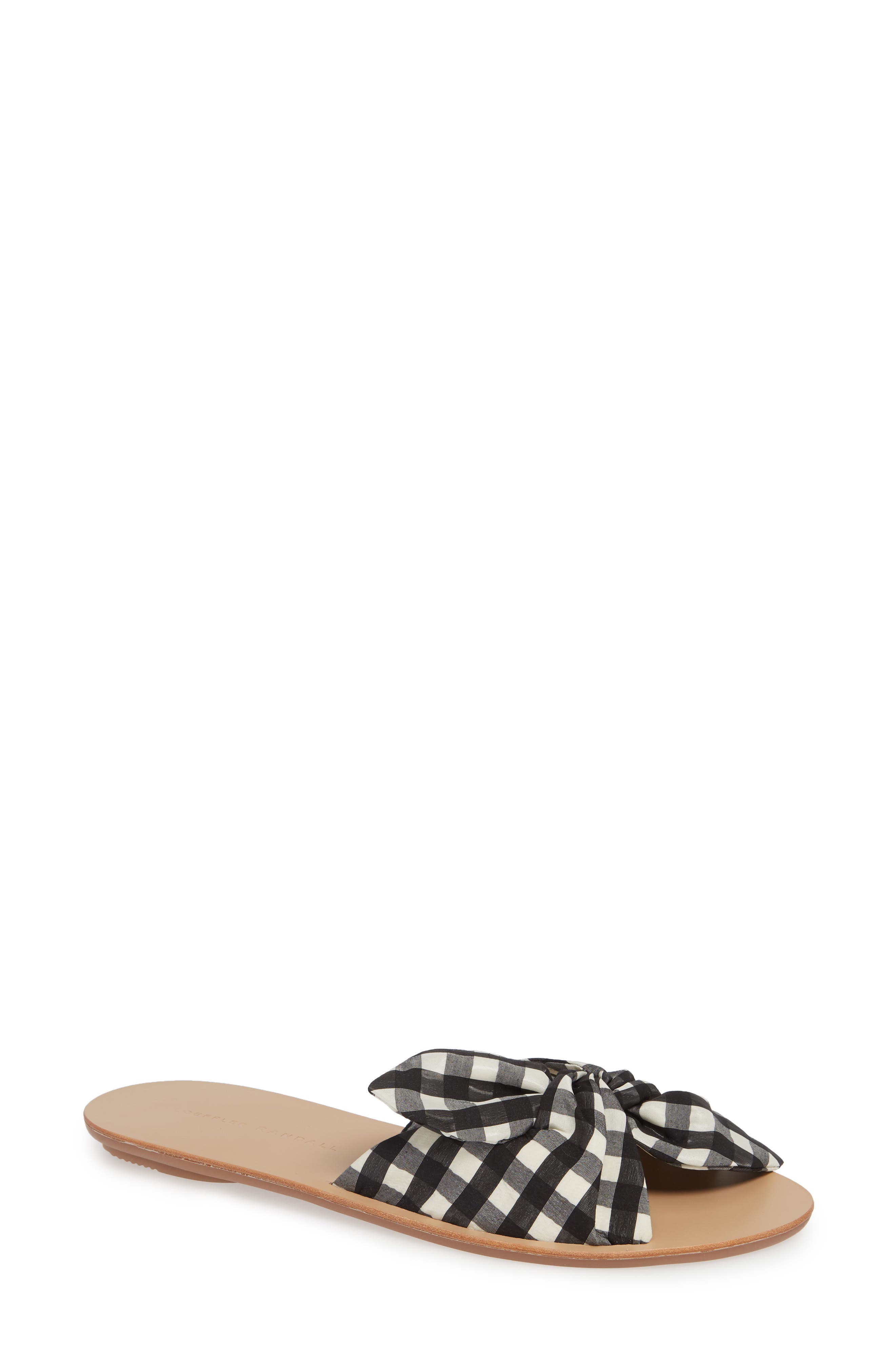 Loeffler Randall Phoebe Knotted Sandal, Black