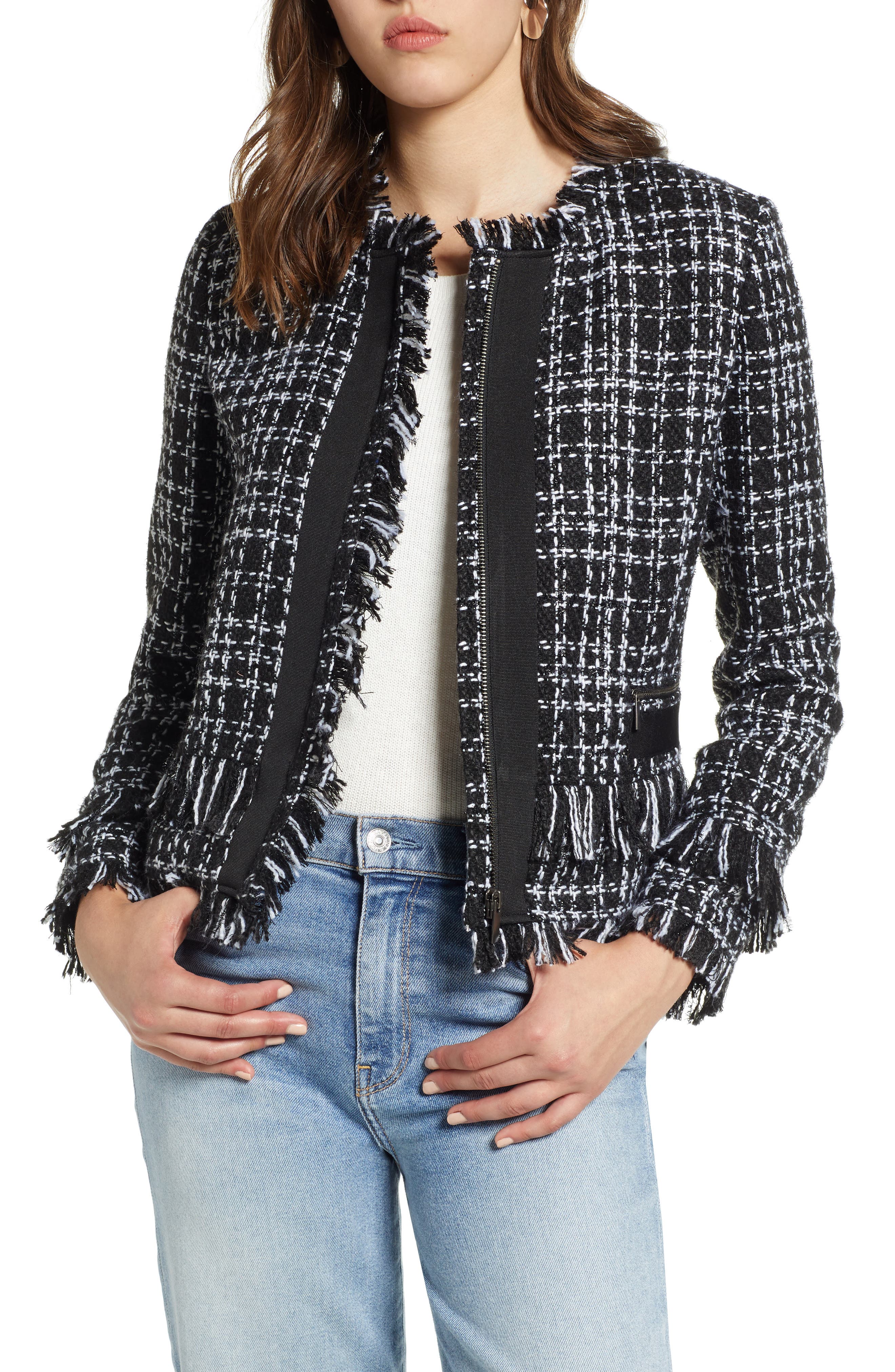 Halogen® Tweed Jacket Nordstrom
