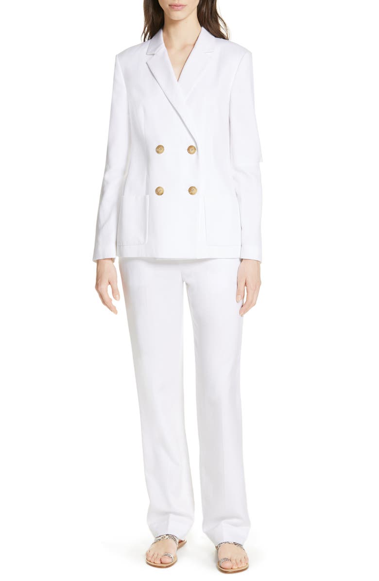 TIBI SLIT SLEEVE SUITING JACKET,S319RN8106
