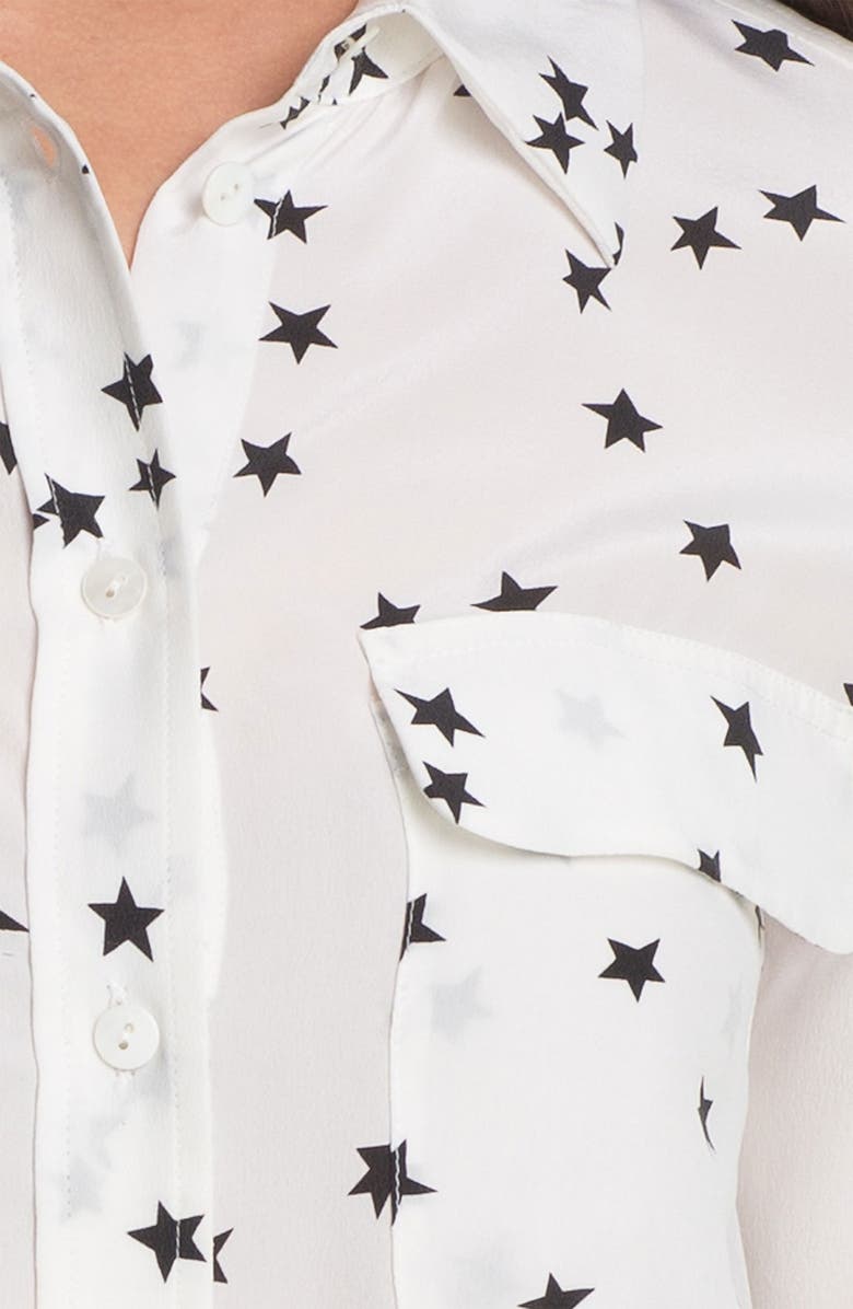 EQUIPMENT 'STARRY NIGHT' SILK SHIRT,Q157-E231
