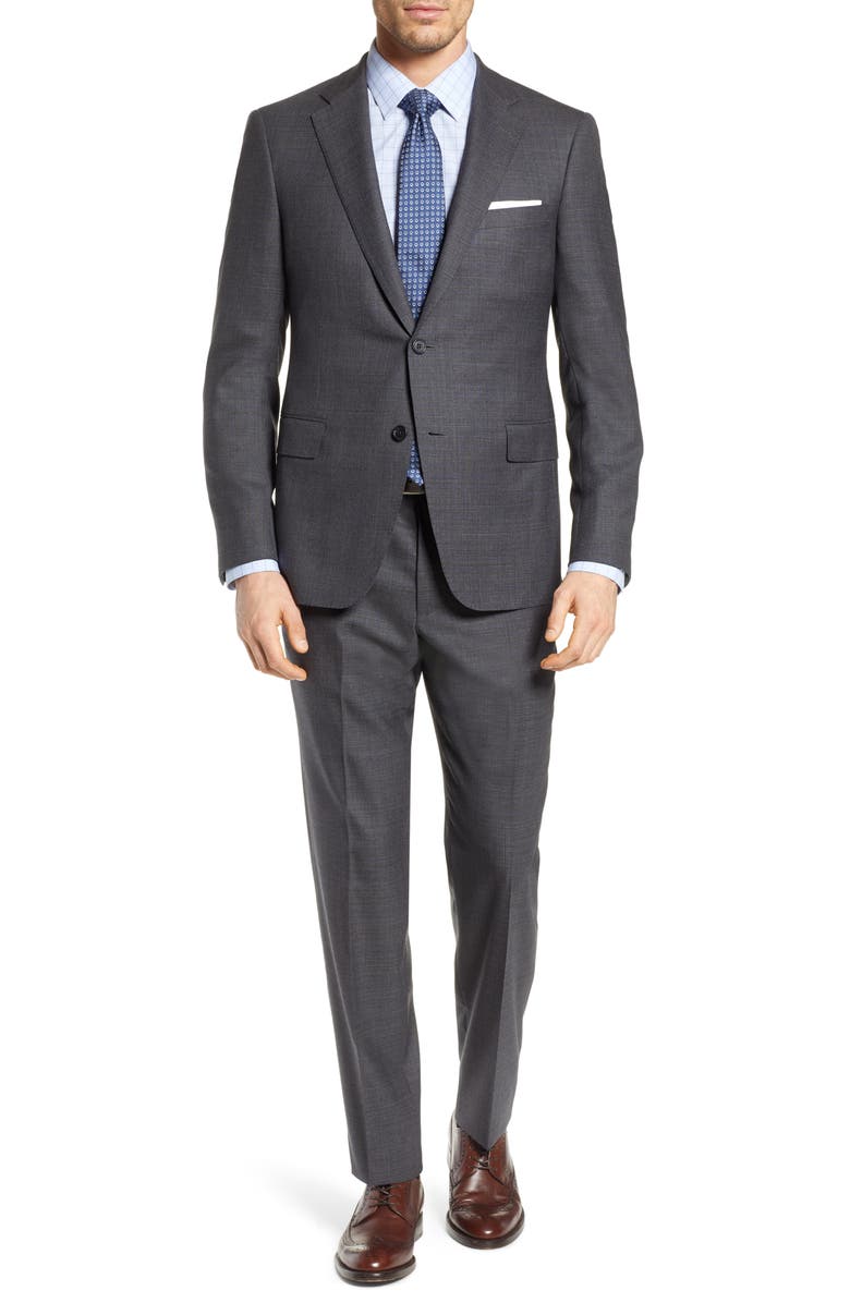 Samuelsohn Classic Fit Solid Wool Suit | Nordstrom