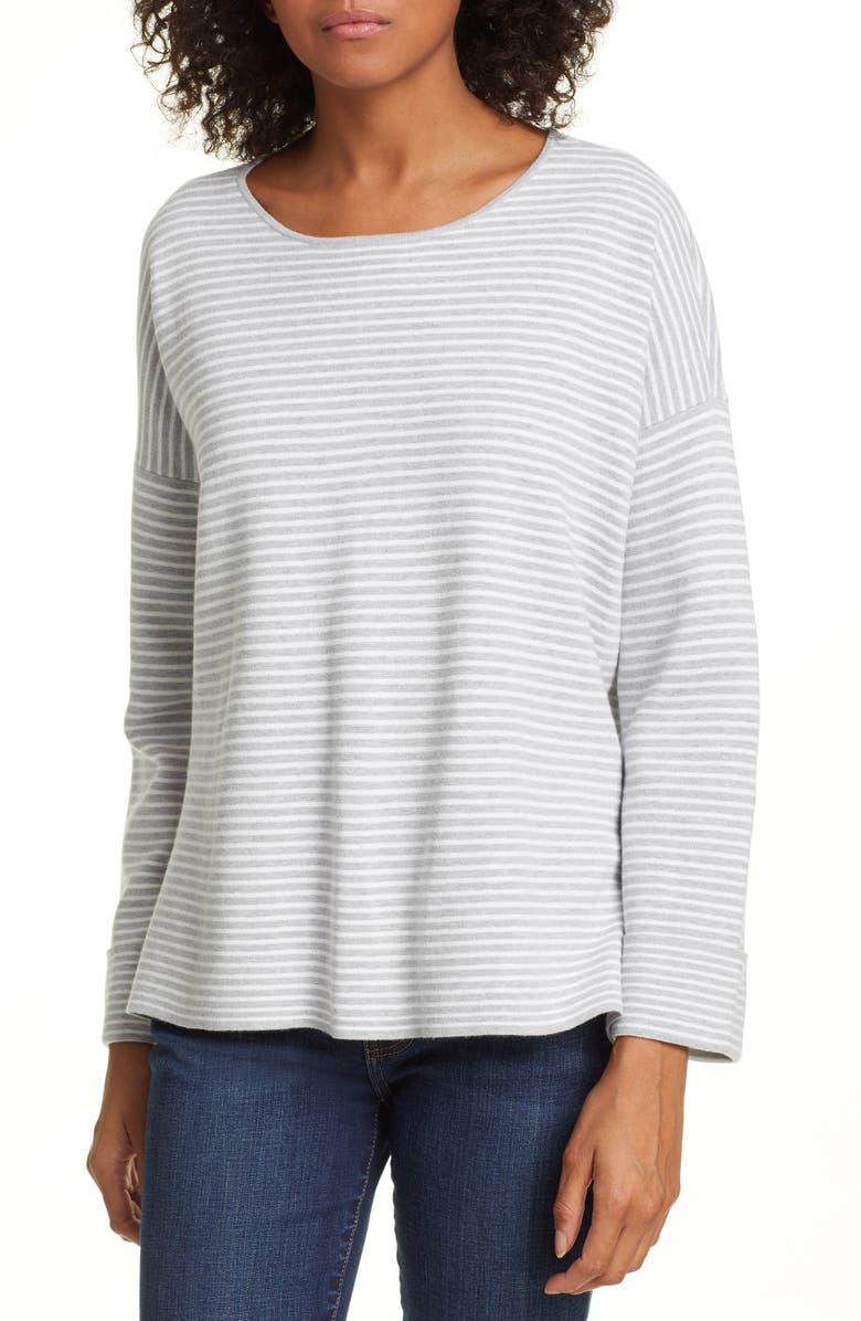 Eileen Fisher Tops ROUND NECK BOXY TOP