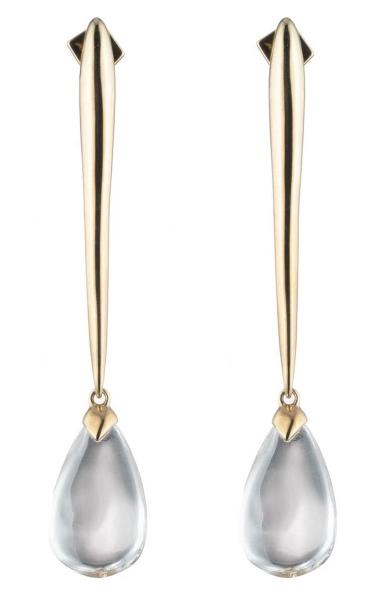 Alexis Bittar Accessories LINEAR TEARDROP EARRINGS