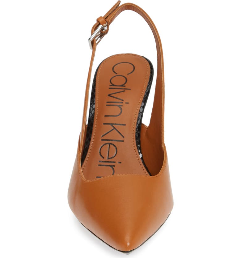 Calvin klein women's rielle 2025 slingback pumps