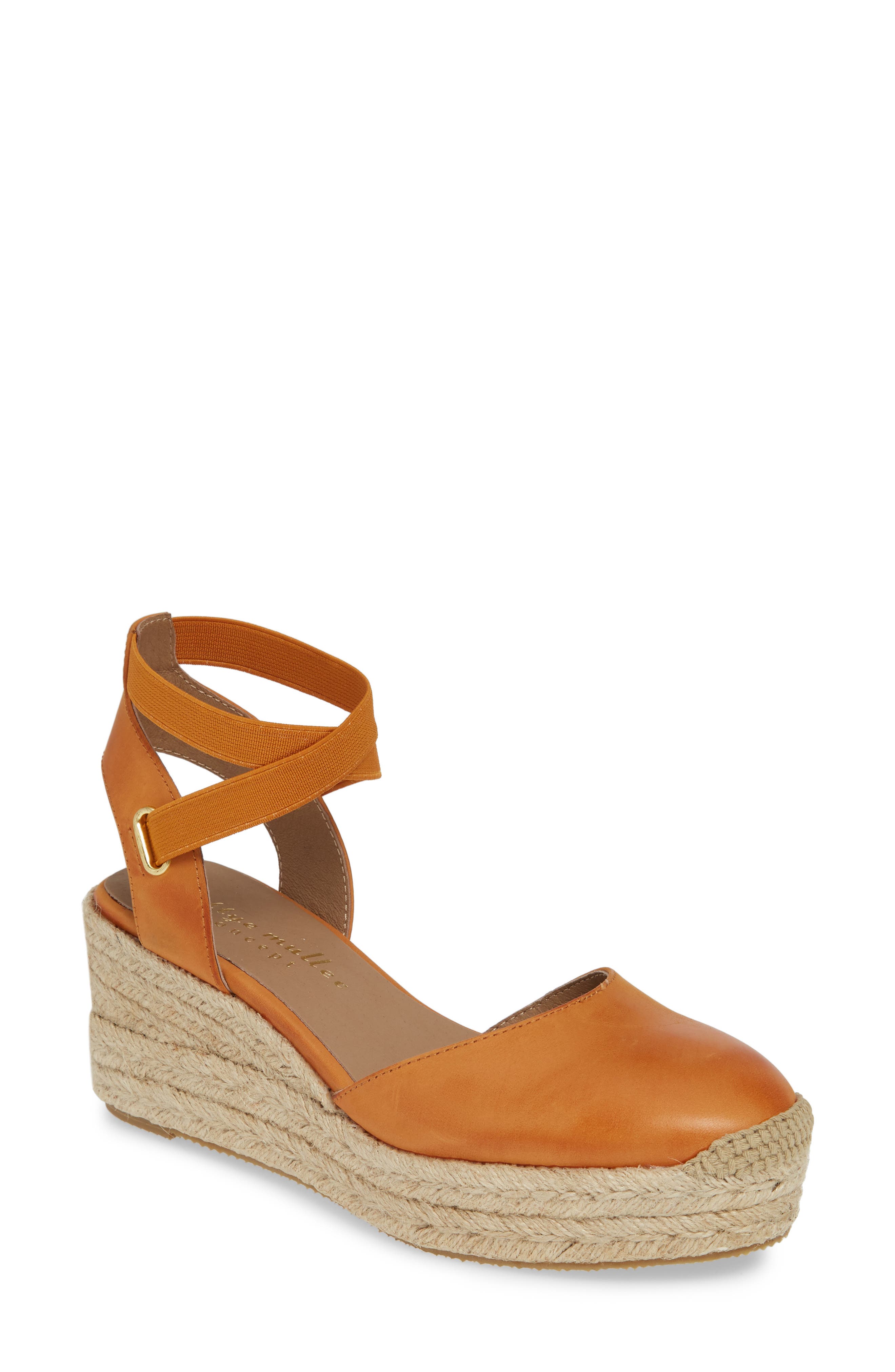 Bettye Muller Concepts Reba Espadrille Wedge, Brown