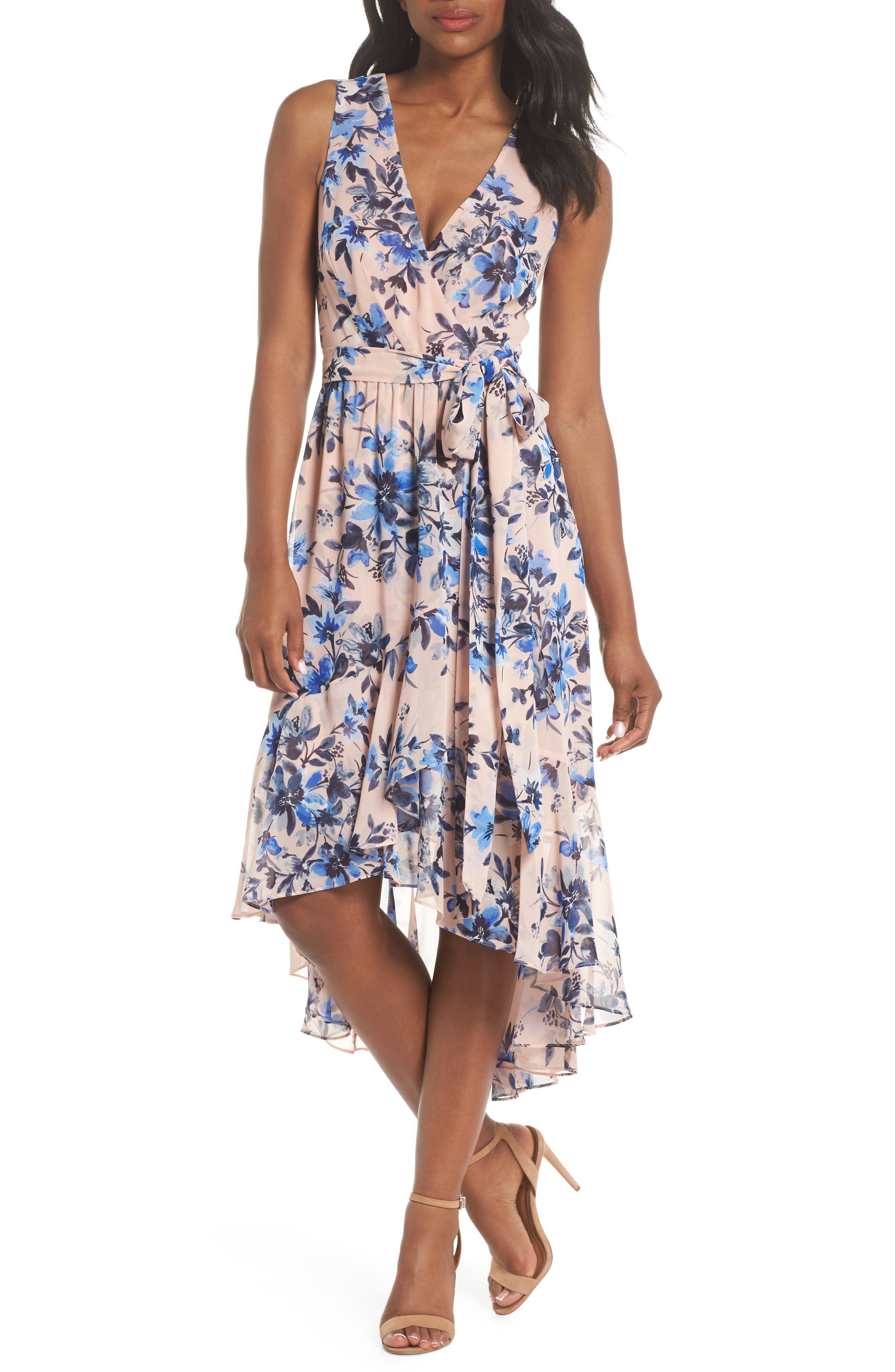 Eliza J Sleeveless High/low Dress