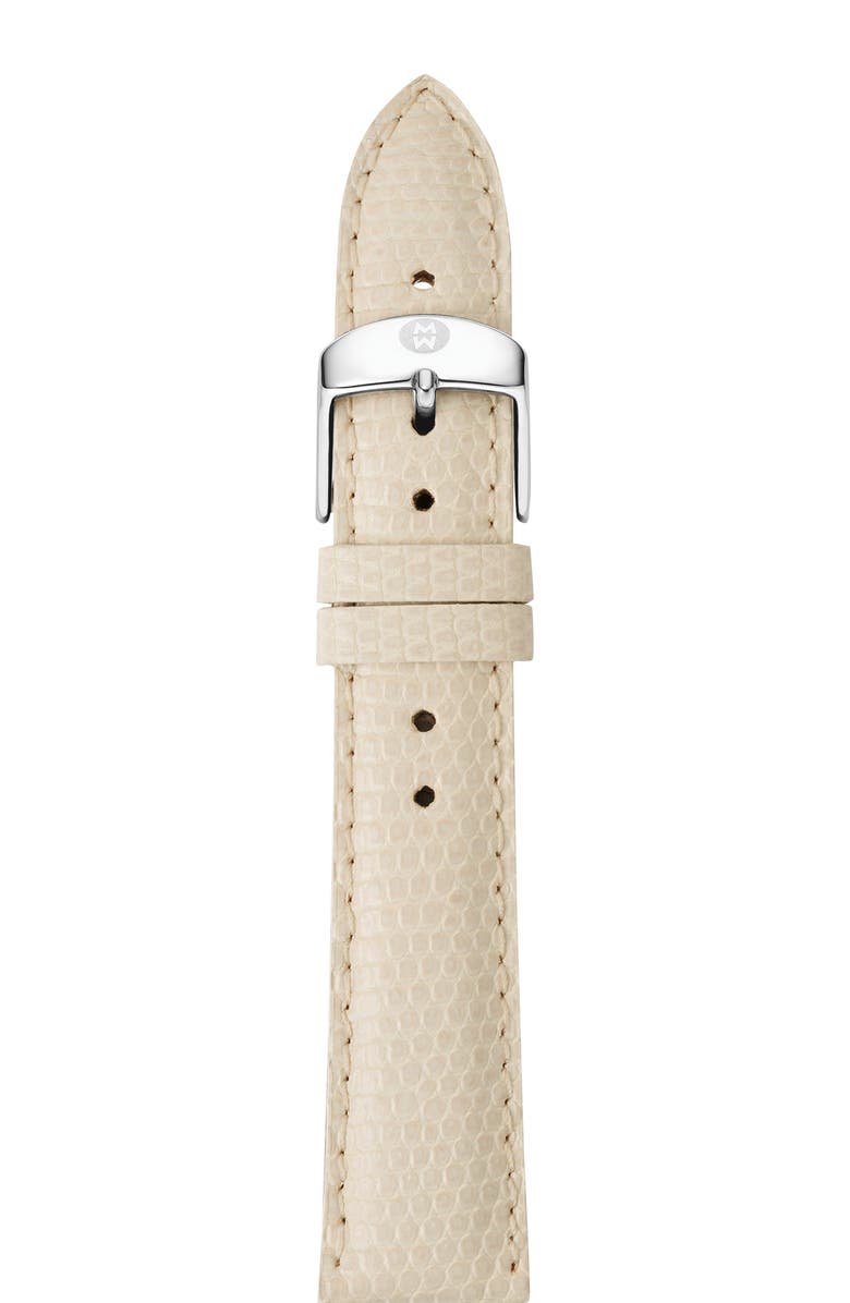 MICHELE 16MM LIZARDSKIN WATCH STRAP,MS16AA030274